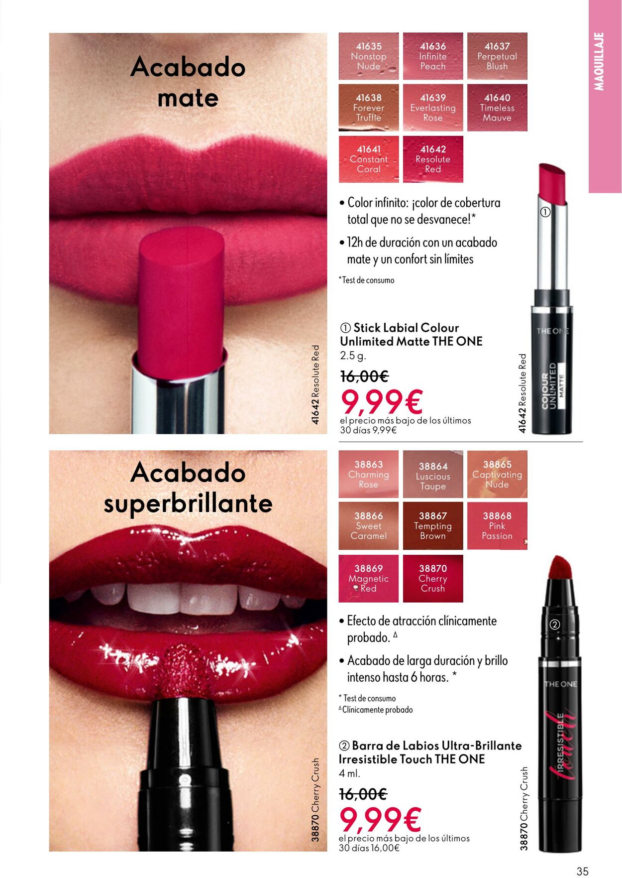 Folleto Oriflame 29.10.2025 - 18.11.2025