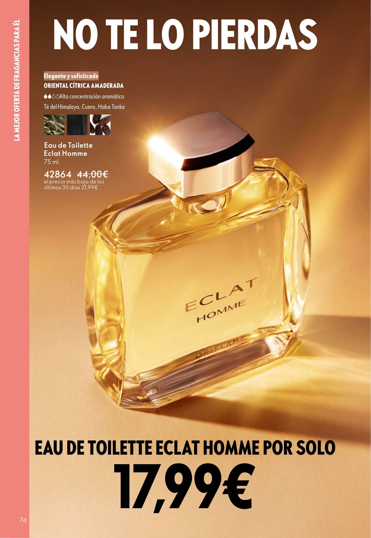 Folleto Oriflame 29.10.2025 - 18.11.2025