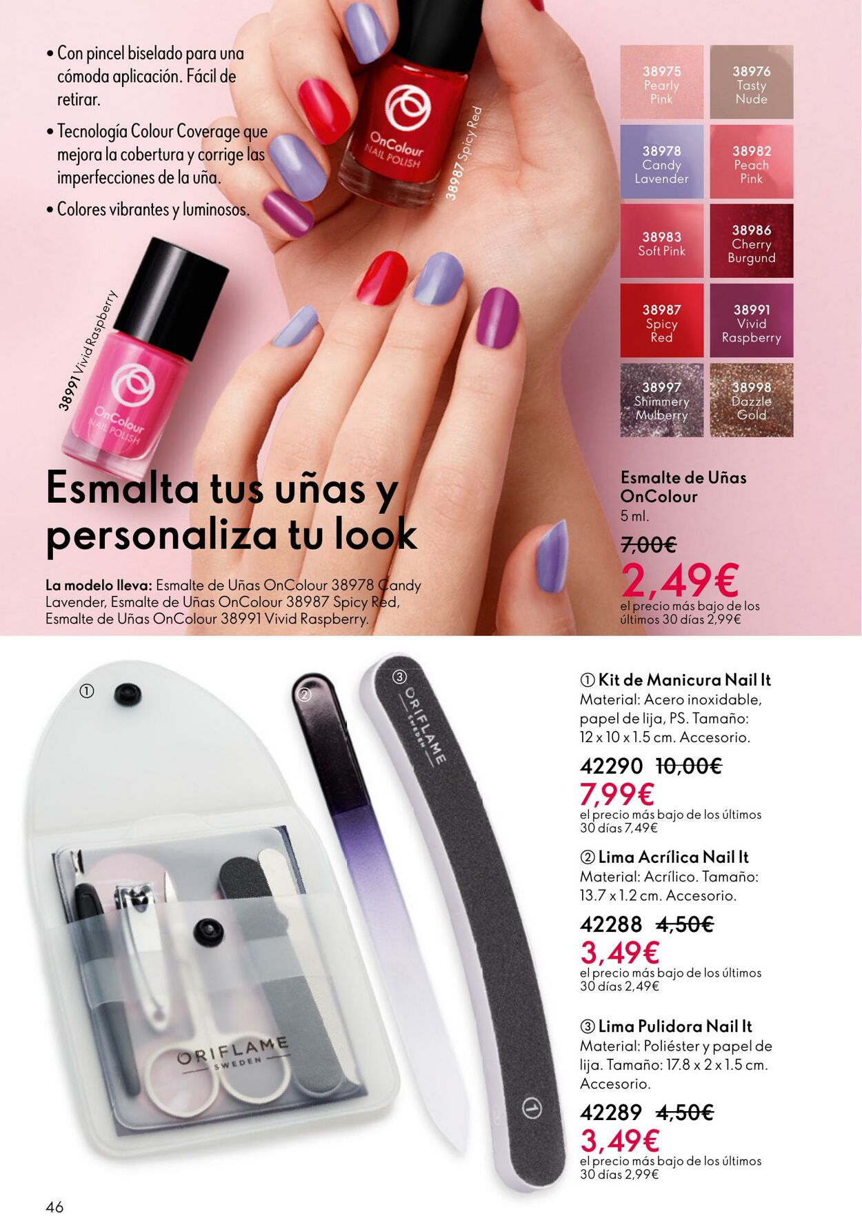 Folleto Oriflame 29.10.2025 - 18.11.2025