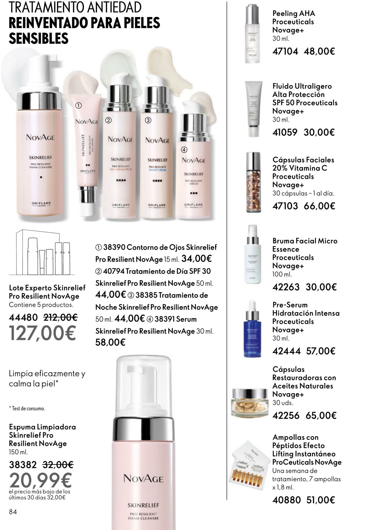 Folleto Oriflame 29.10.2025 - 18.11.2025