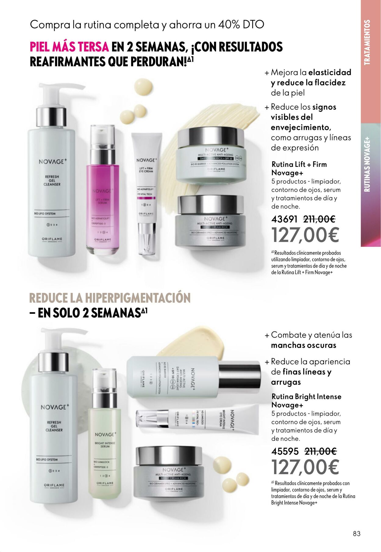 Folleto Oriflame 29.10.2025 - 18.11.2025