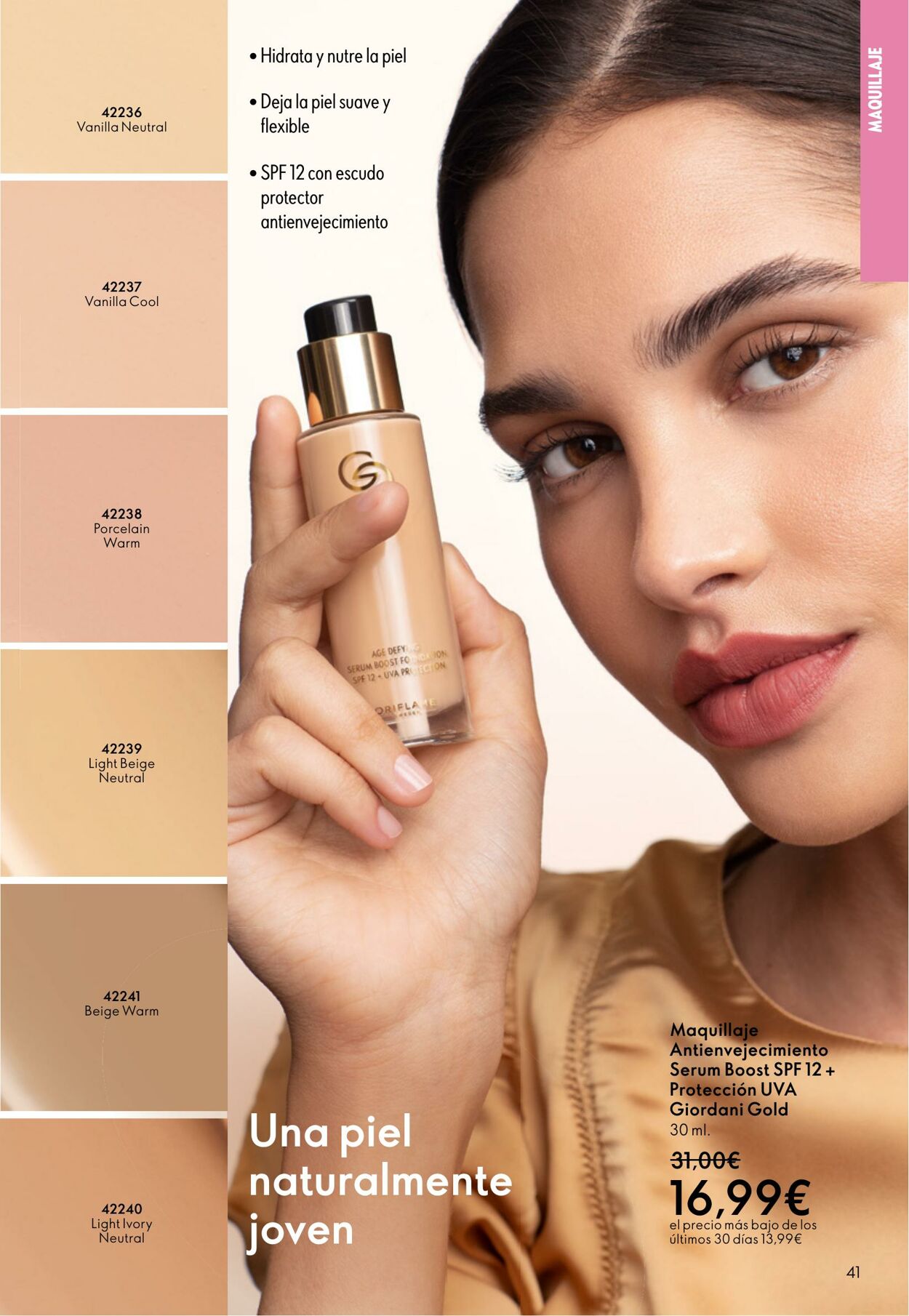 Folleto Oriflame 29.10.2025 - 18.11.2025