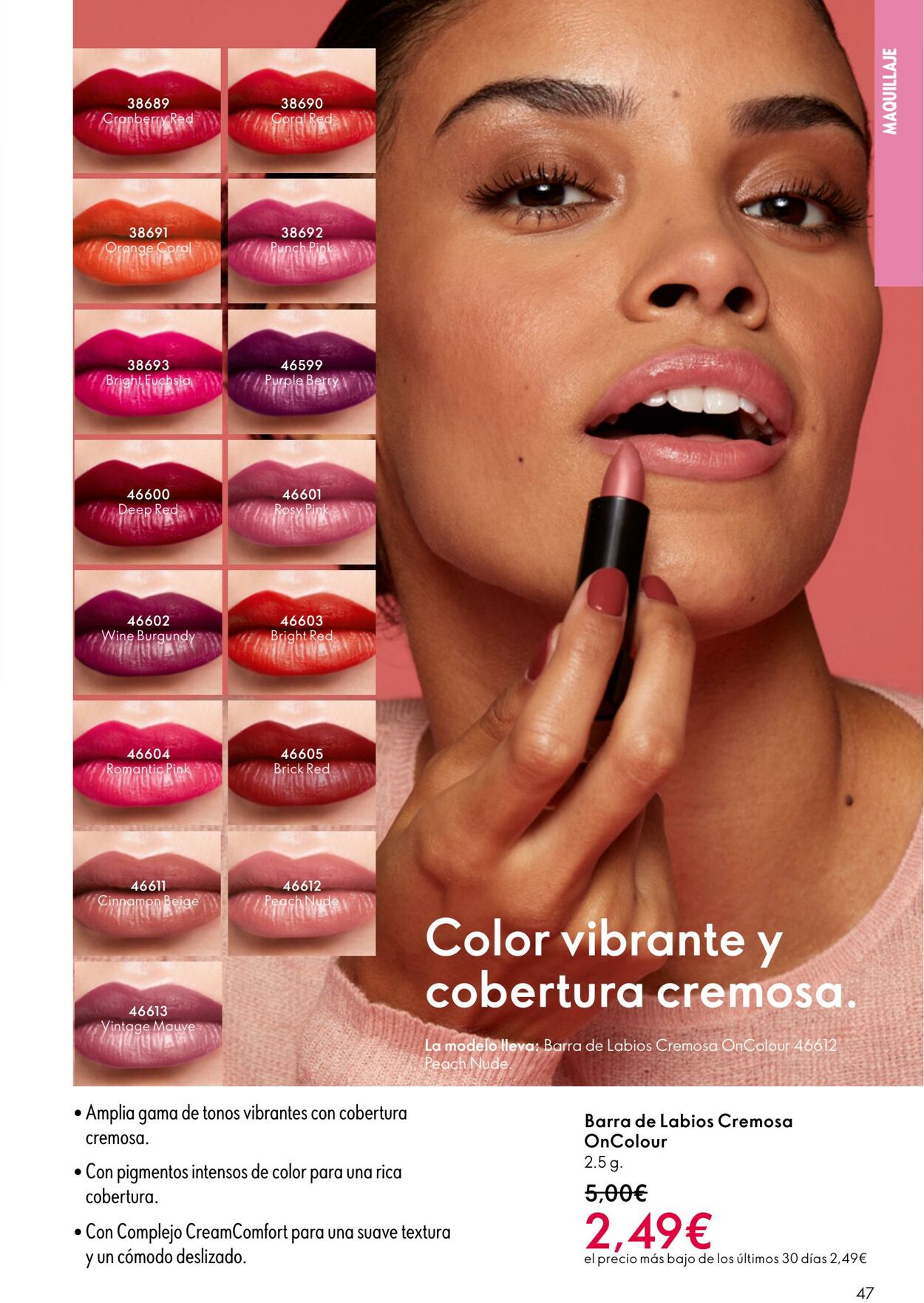 Folleto Oriflame 29.10.2025 - 18.11.2025
