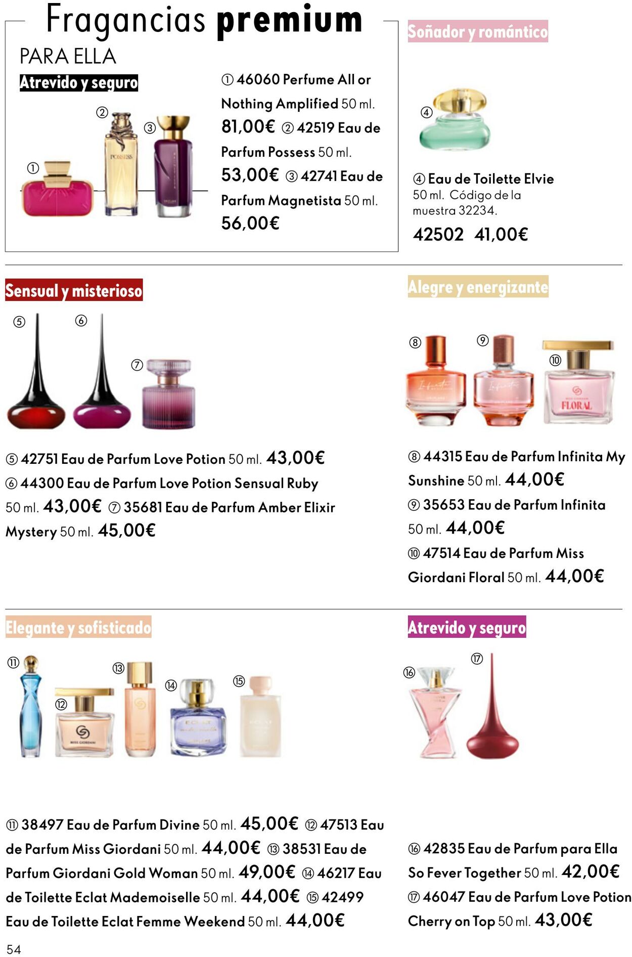 Folleto Oriflame 19.11.2025 - 09.12.2025