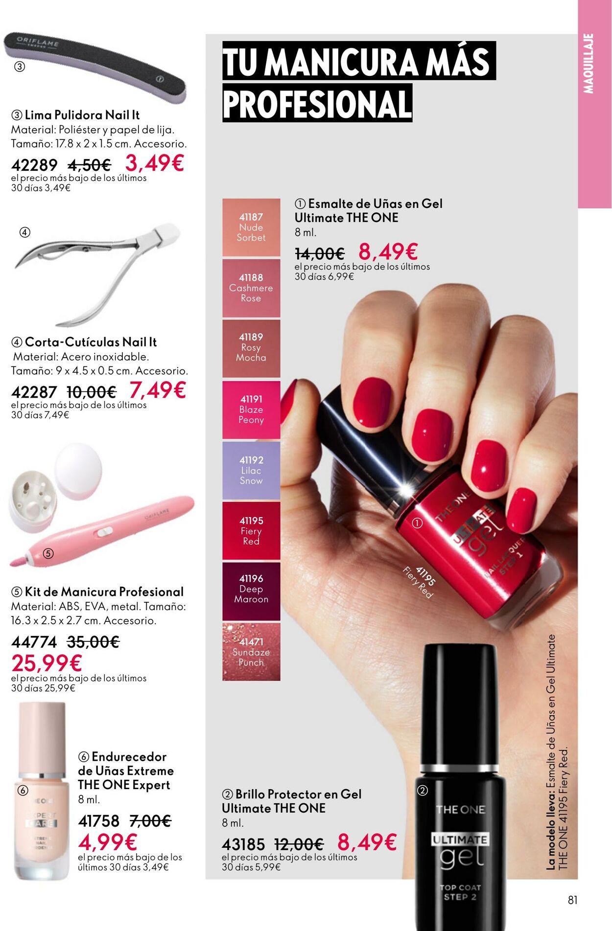 Folleto Oriflame 19.11.2025 - 09.12.2025