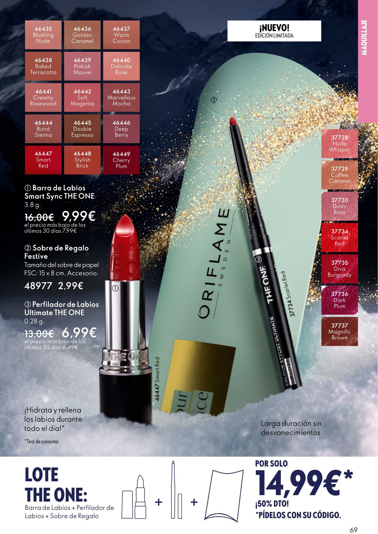 Folleto Oriflame 19.11.2025 - 09.12.2025