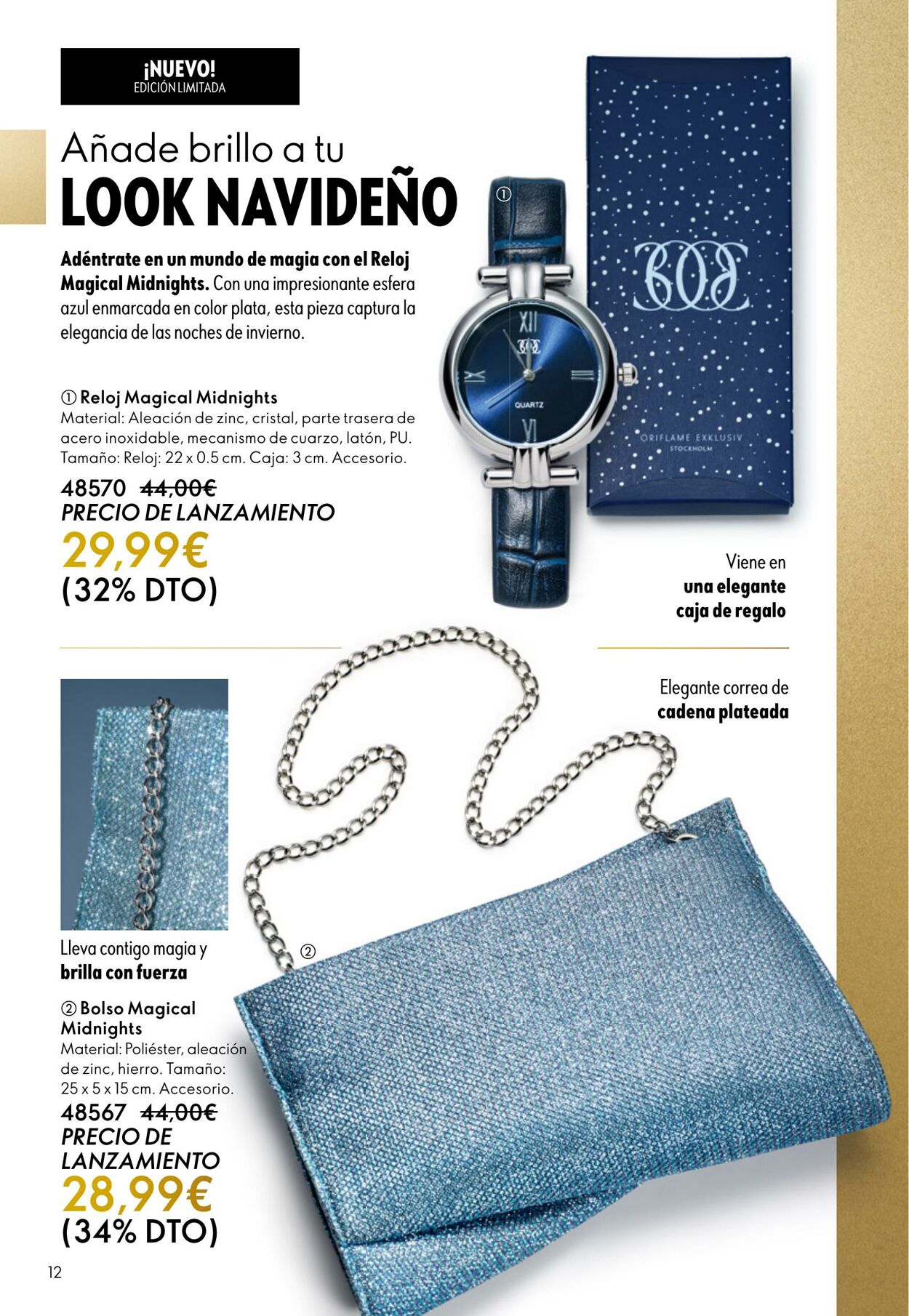 Folleto Oriflame 19.11.2025 - 09.12.2025
