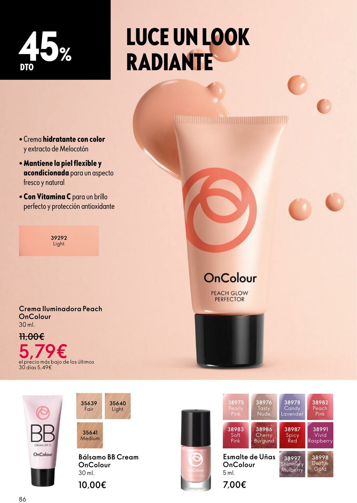 Folleto Oriflame 19.11.2025 - 09.12.2025