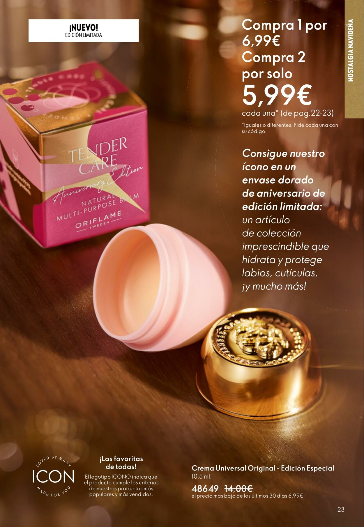 Folleto Oriflame 19.11.2025 - 09.12.2025