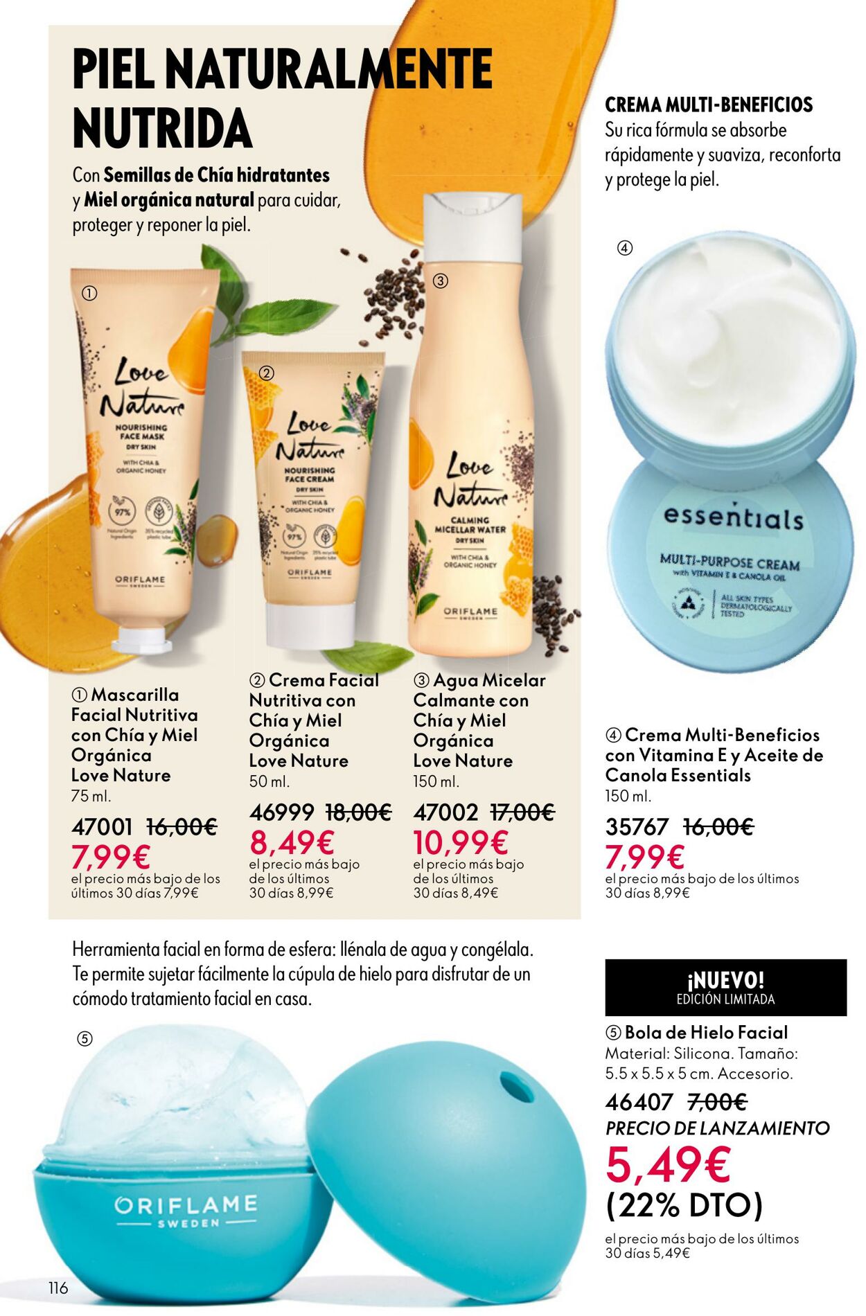 Folleto Oriflame 19.11.2025 - 09.12.2025