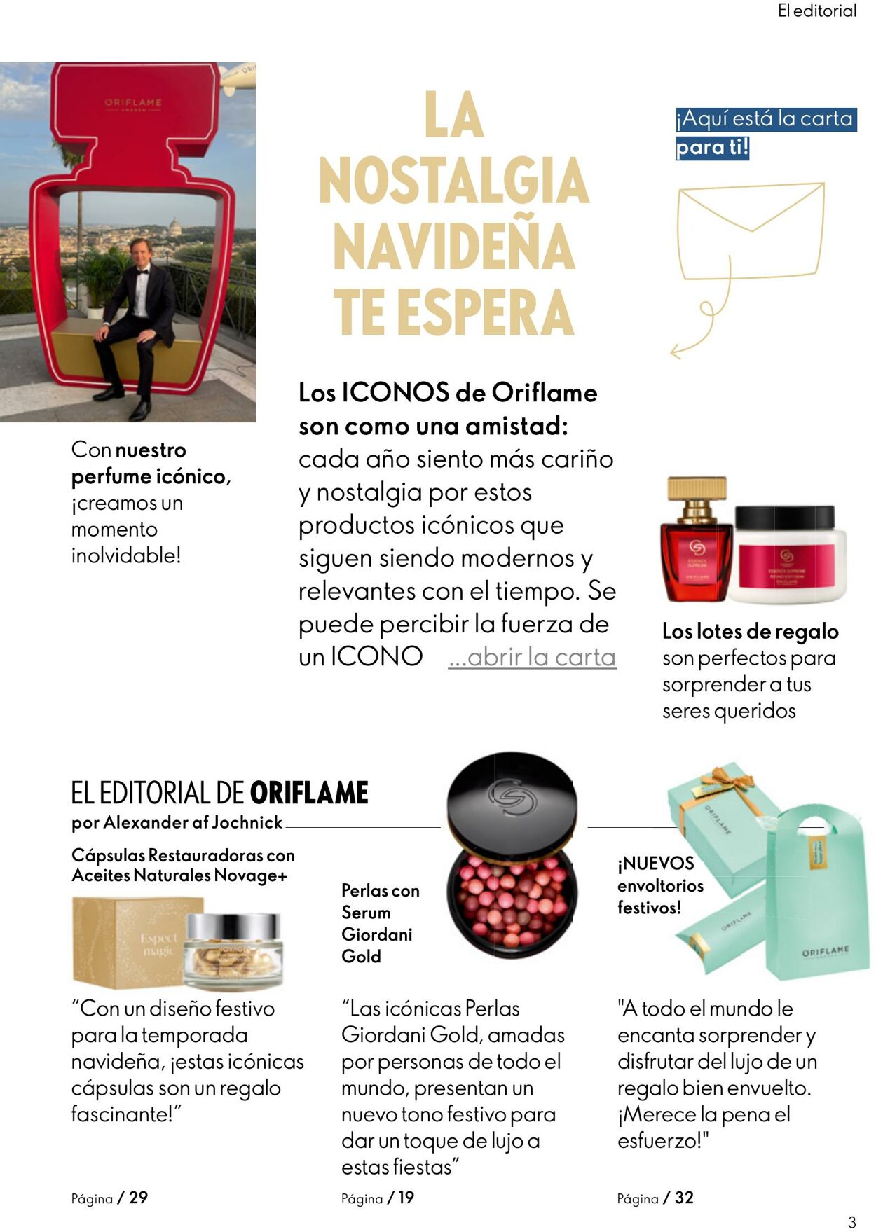Folleto Oriflame 19.11.2025 - 09.12.2025