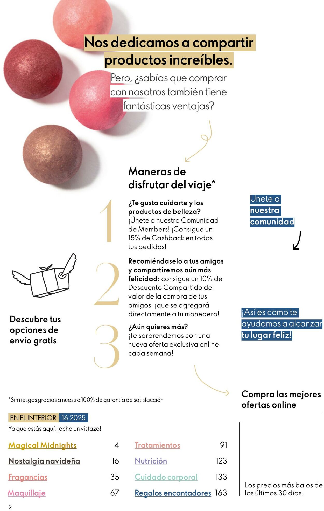Folleto Oriflame 19.11.2025 - 09.12.2025