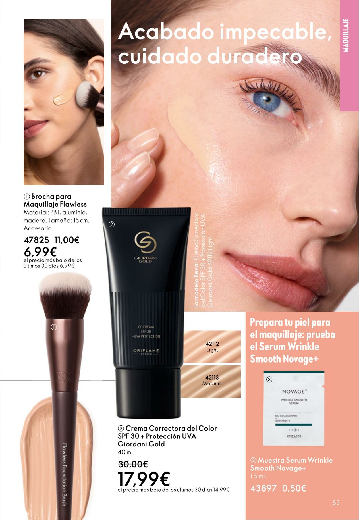 Folleto Oriflame 19.11.2025 - 09.12.2025