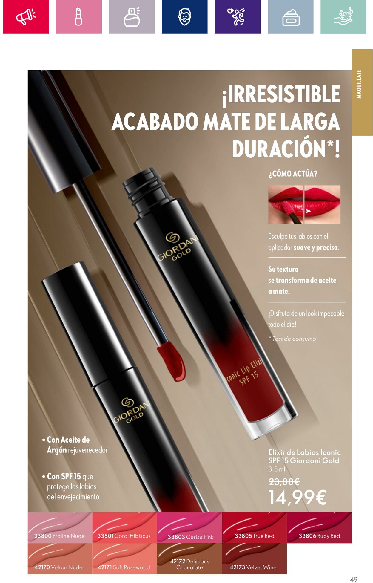 Folleto Oriflame 31.10.2023 - 14.11.2023