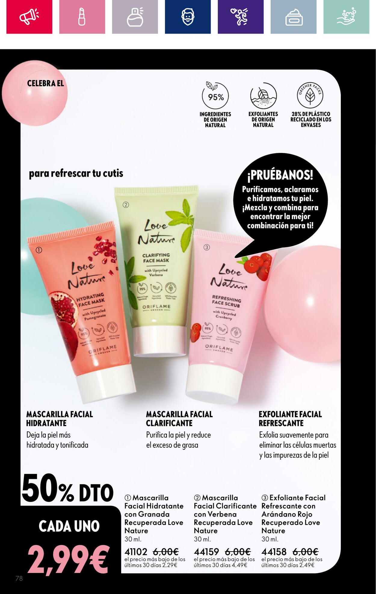 Folleto Oriflame 31.10.2023 - 14.11.2023