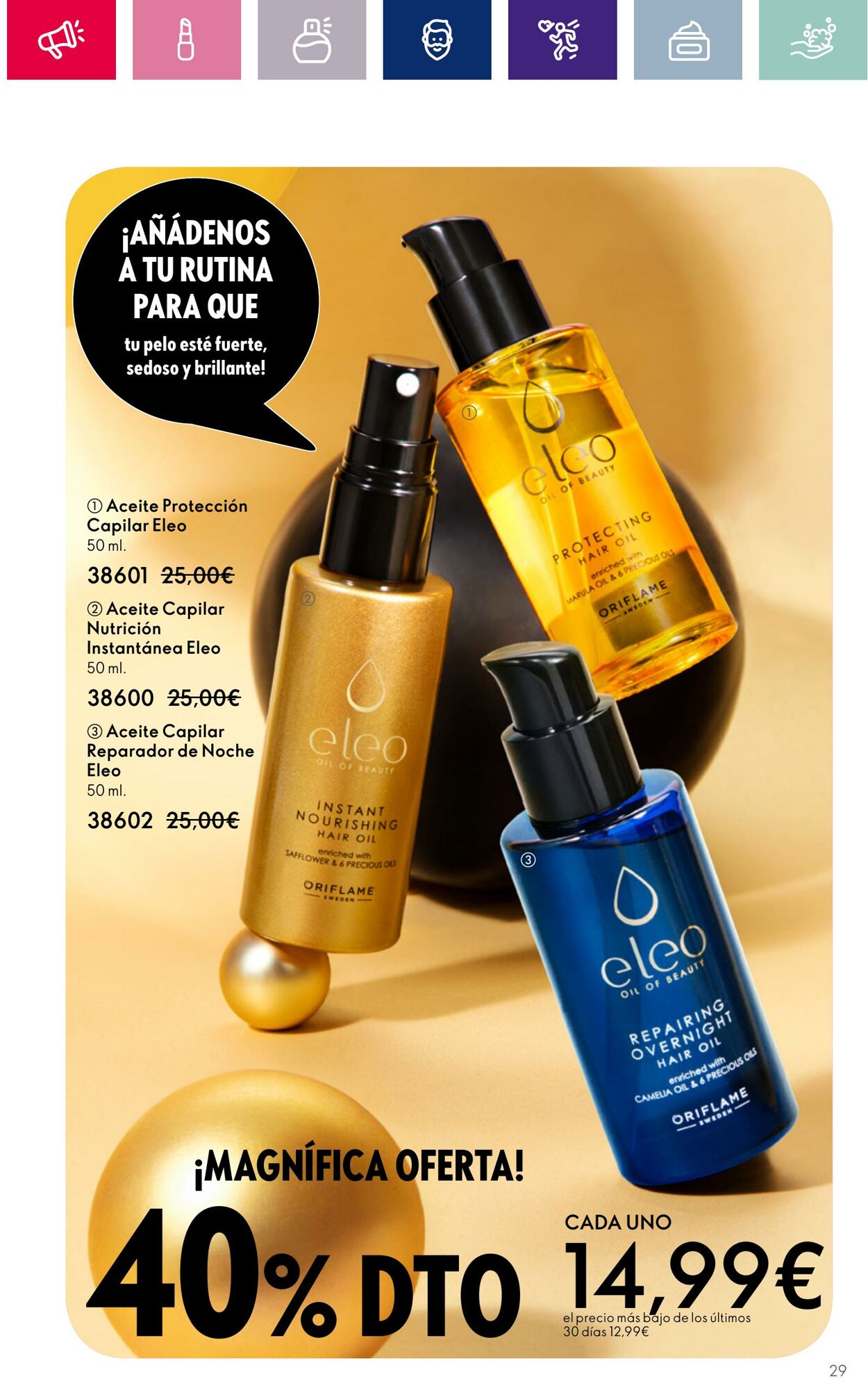 Folleto Oriflame 31.10.2023 - 14.11.2023