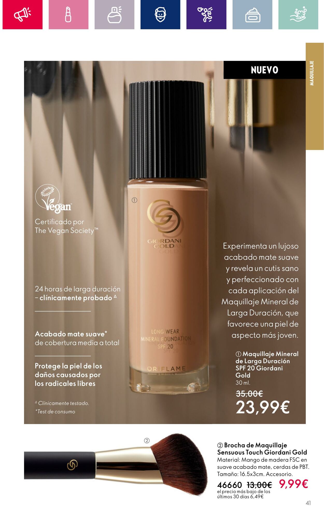 Folleto Oriflame 15.11.2023 - 04.12.2023