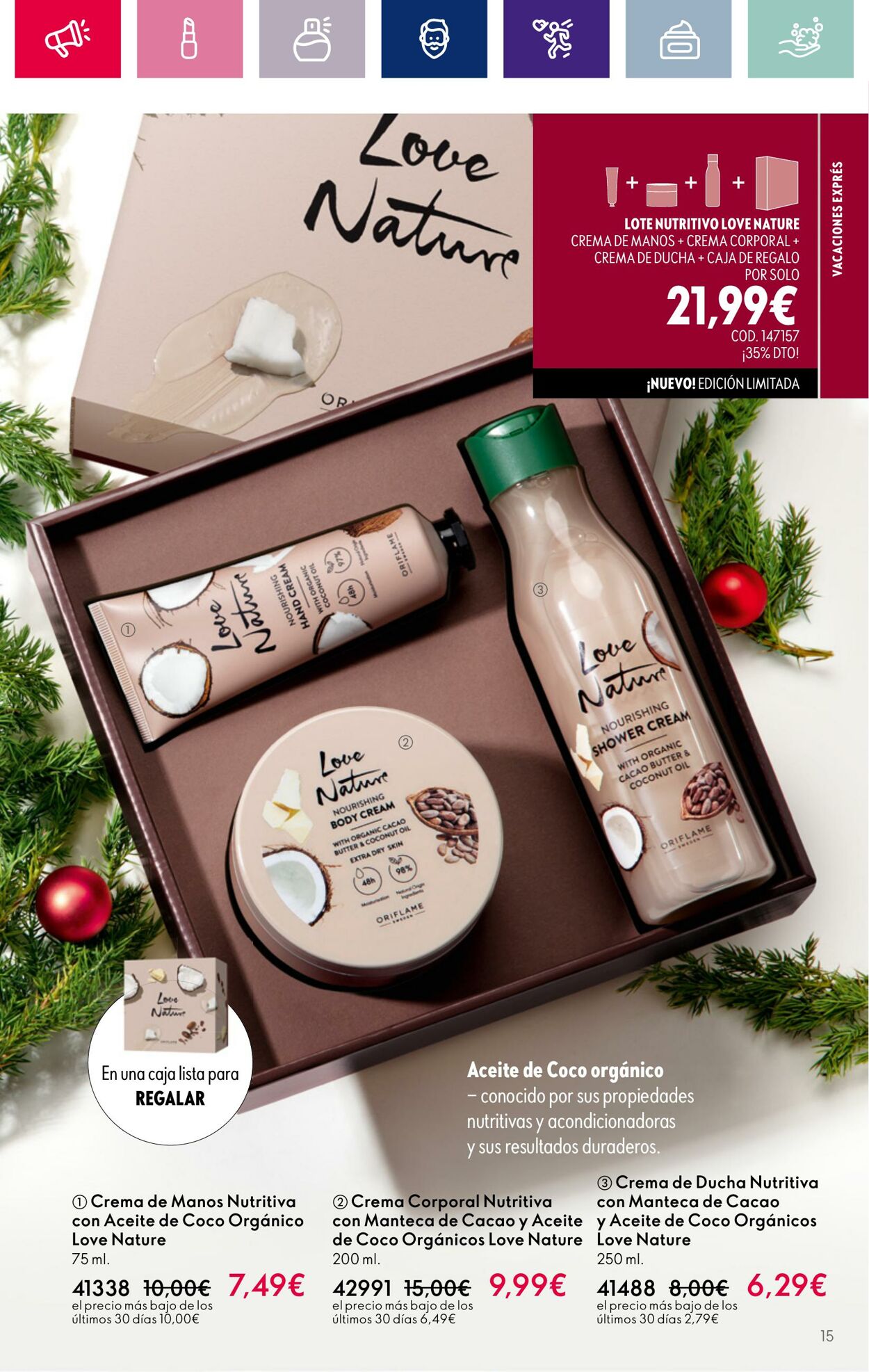 Folleto Oriflame 15.11.2023 - 04.12.2023