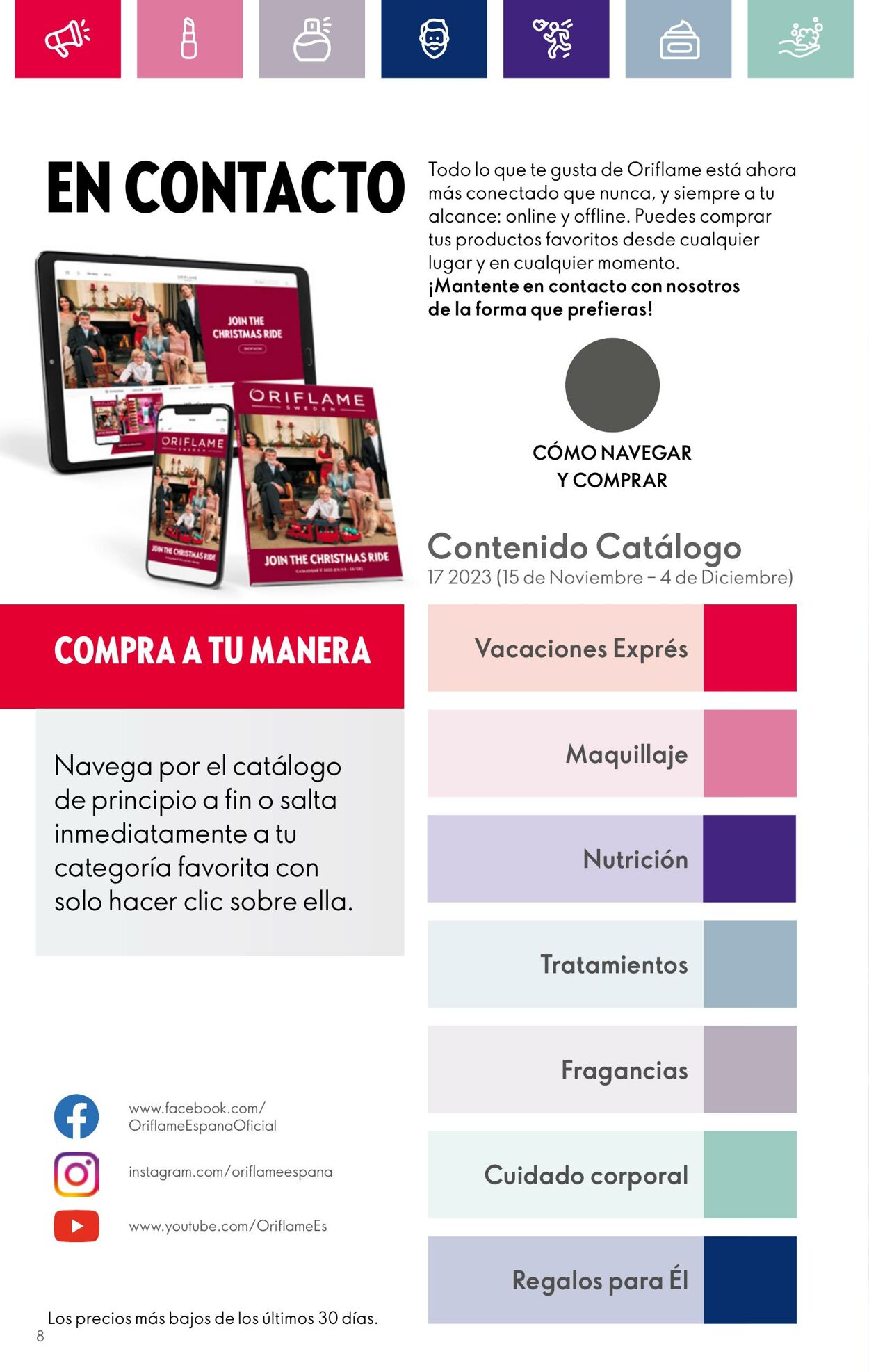 Folleto Oriflame 15.11.2023 - 04.12.2023