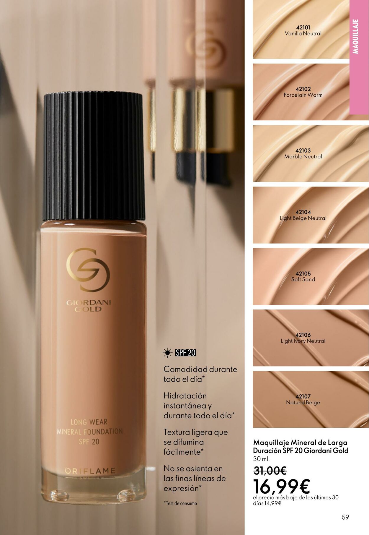Folleto Oriflame 10.12.2025 - 30.12.2025