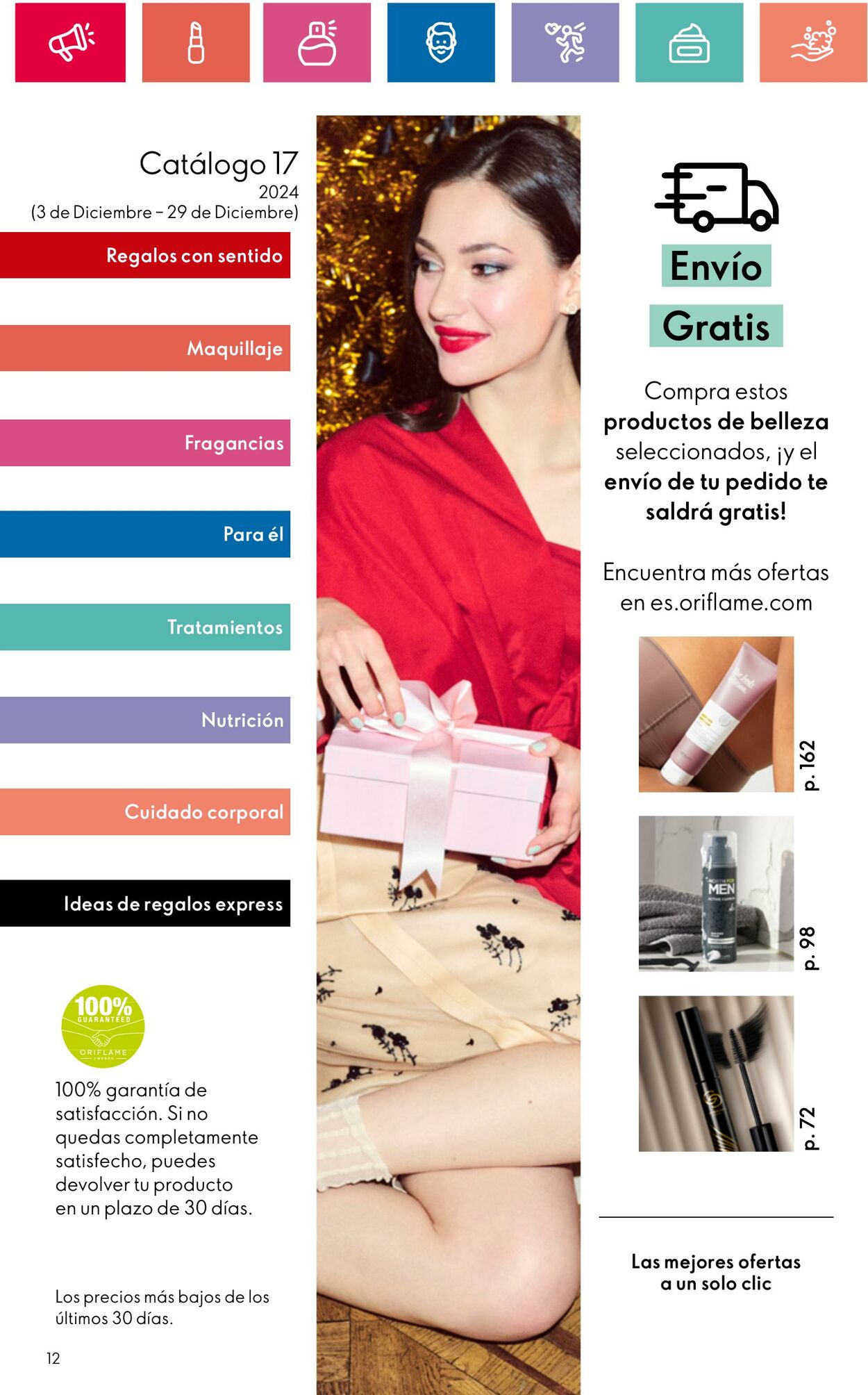 Folleto Oriflame 03.12.2024 - 04.01.2025