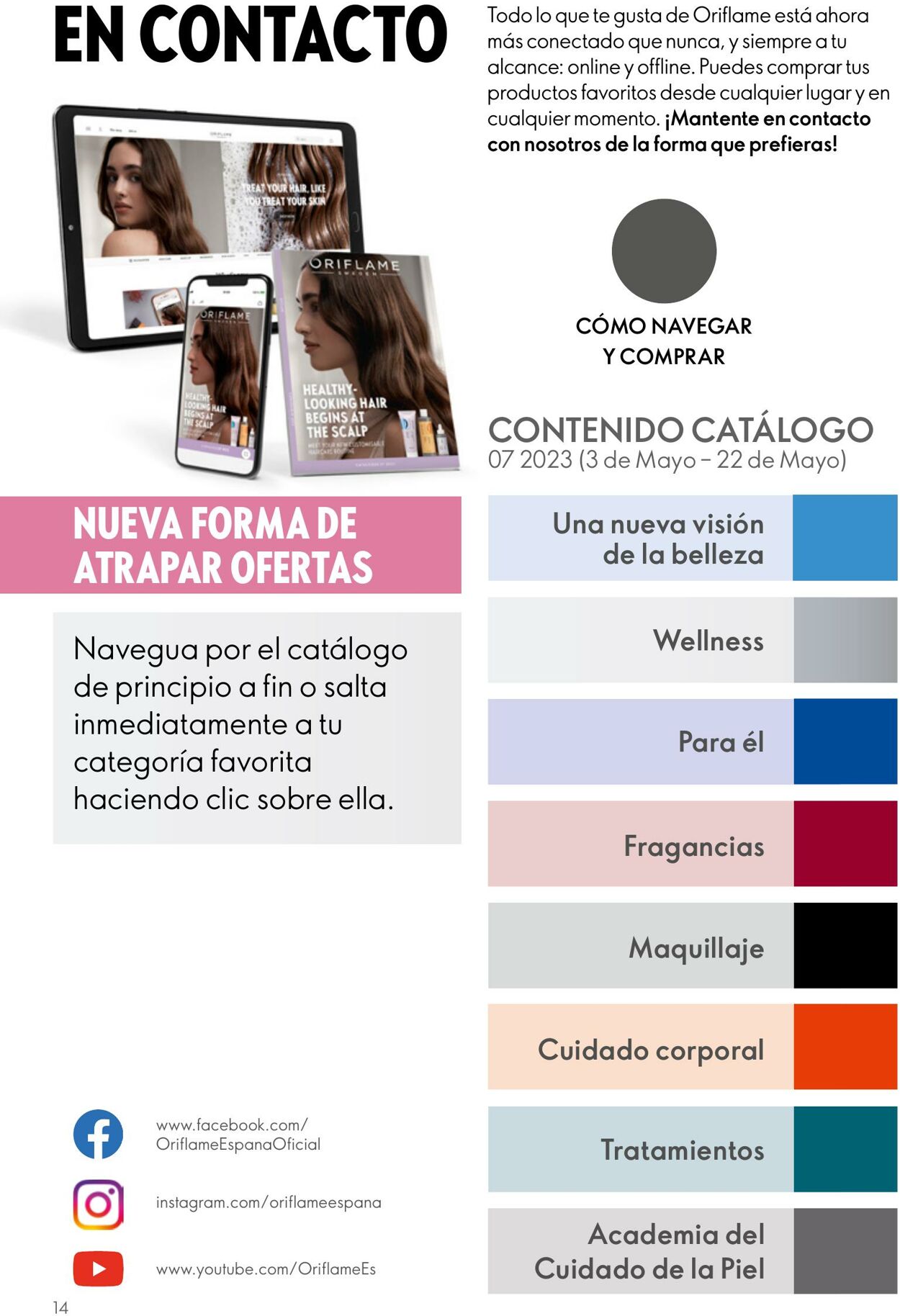 Folleto Oriflame 03.05.2023 - 23.05.2023