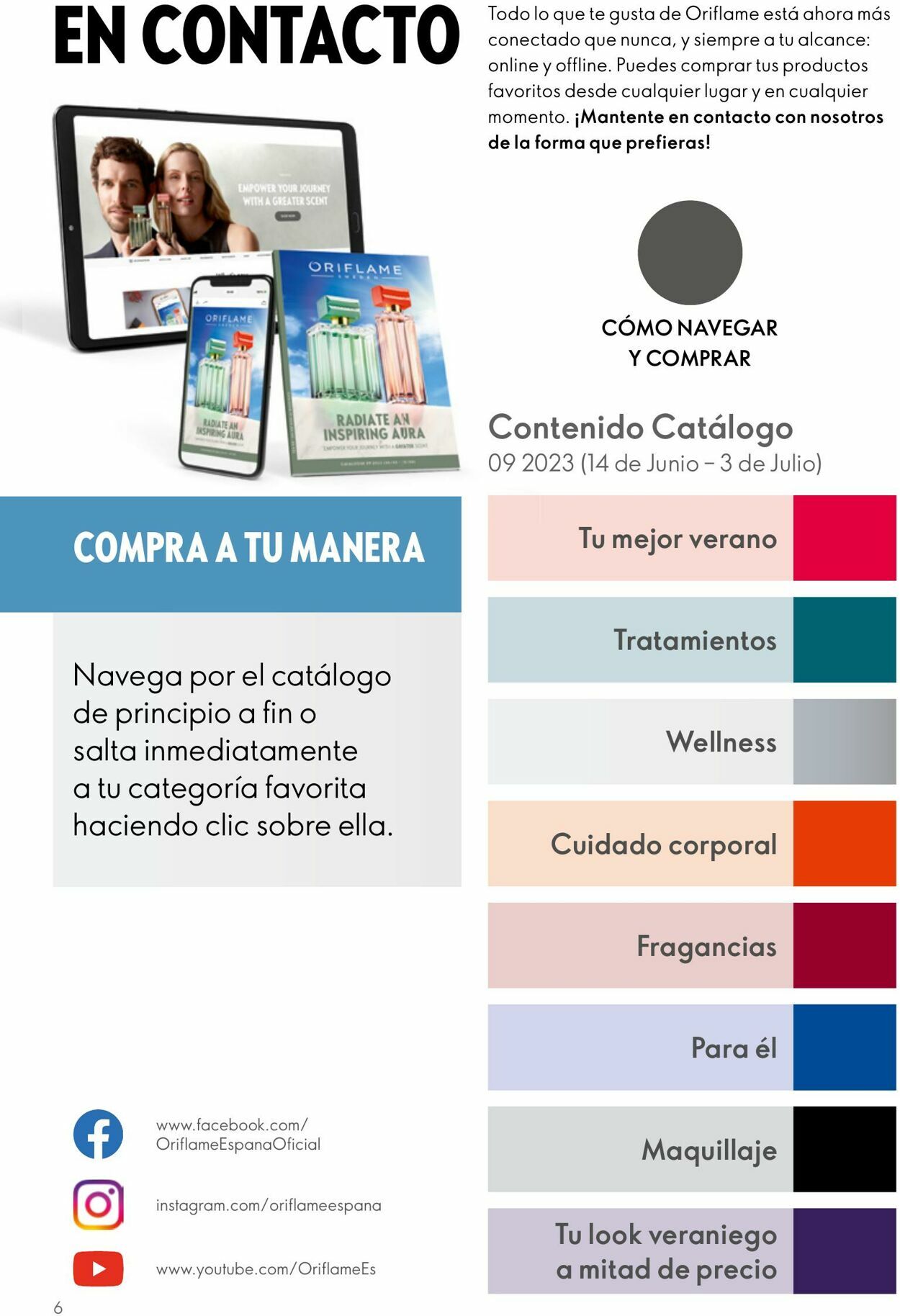 Folleto Oriflame 14.06.2023 - 04.07.2023