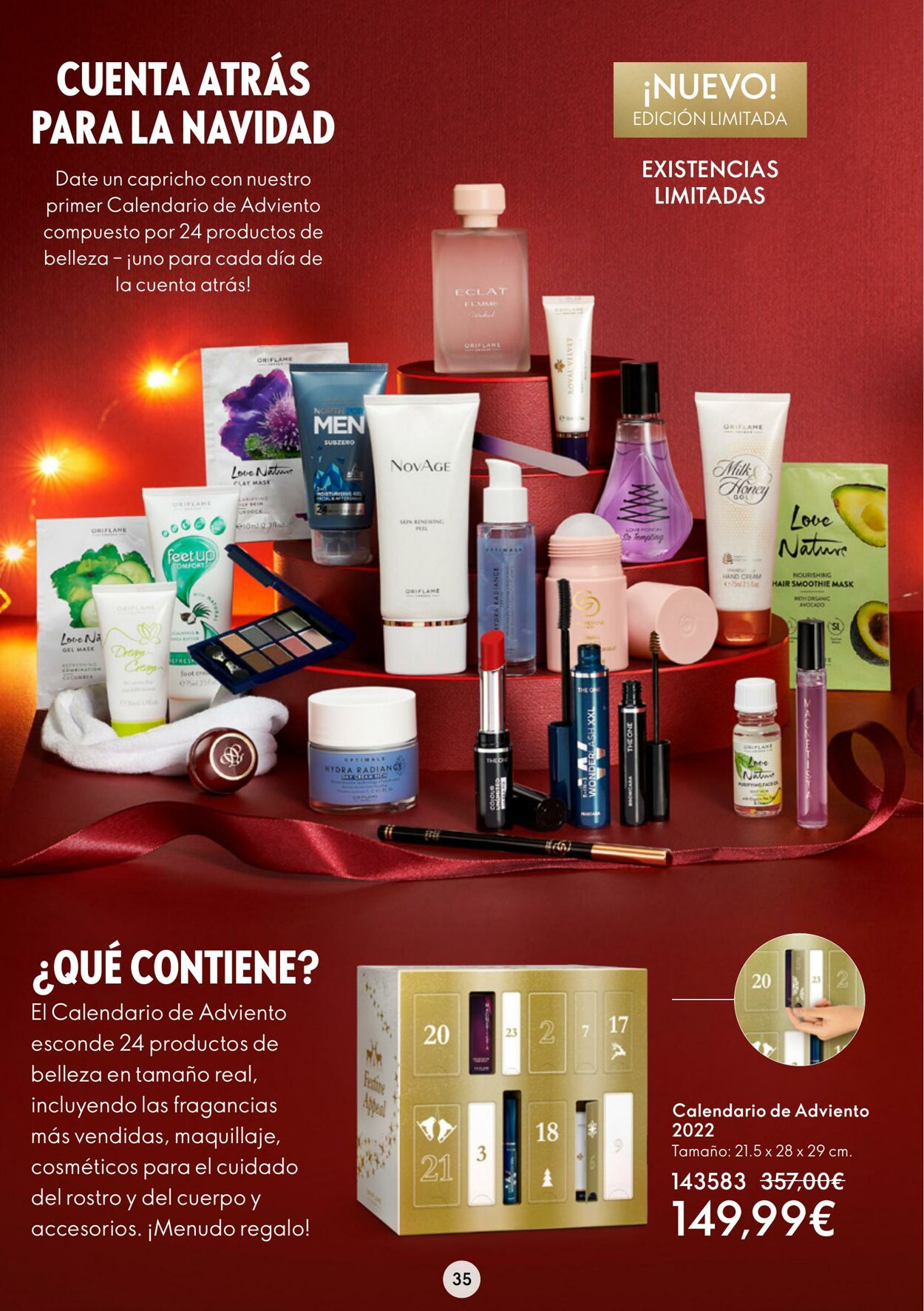 Folleto Oriflame 16.11.2022 - 05.12.2022