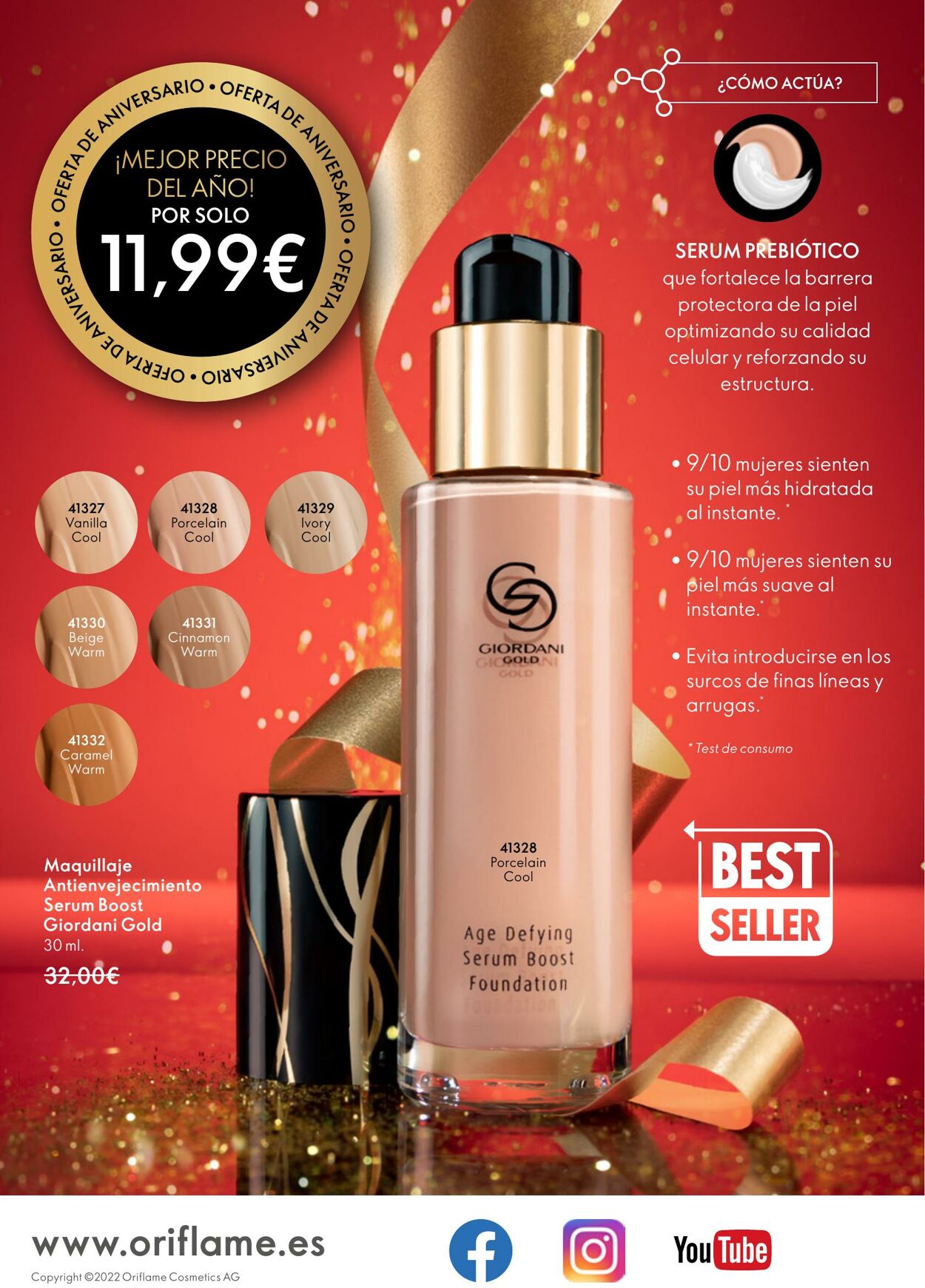 Folleto Oriflame 16.11.2022 - 05.12.2022