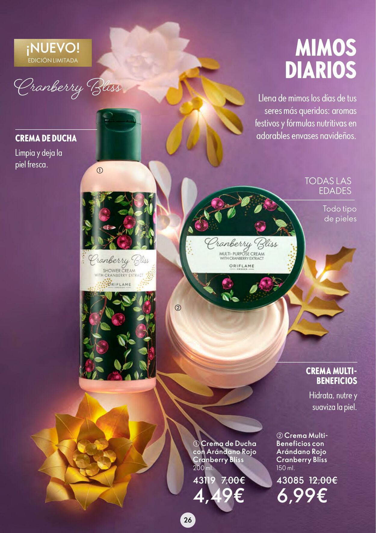 Folleto Oriflame 07.12.2022 - 27.12.2022