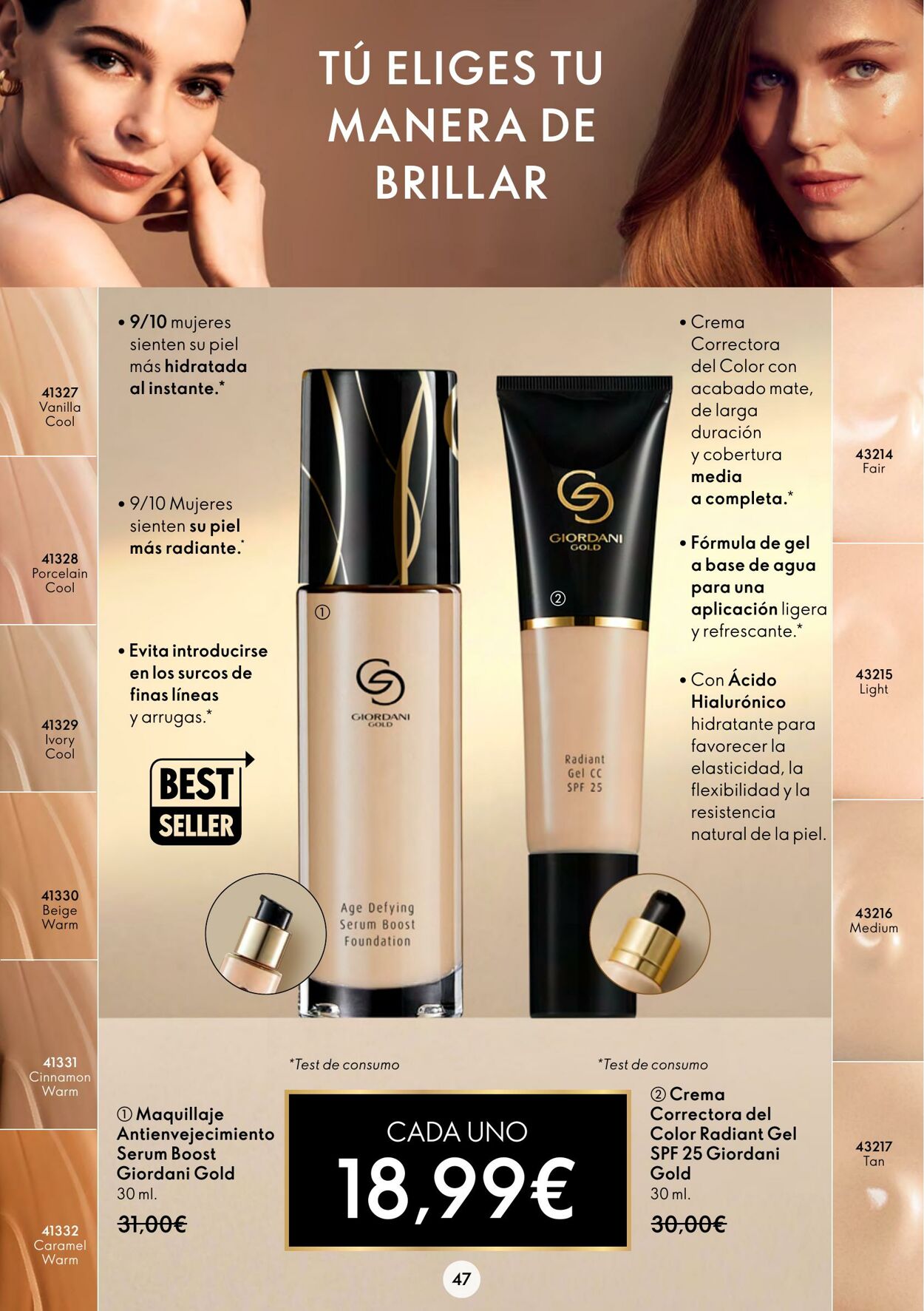 Folleto Oriflame 27.07.2022 - 08.08.2022