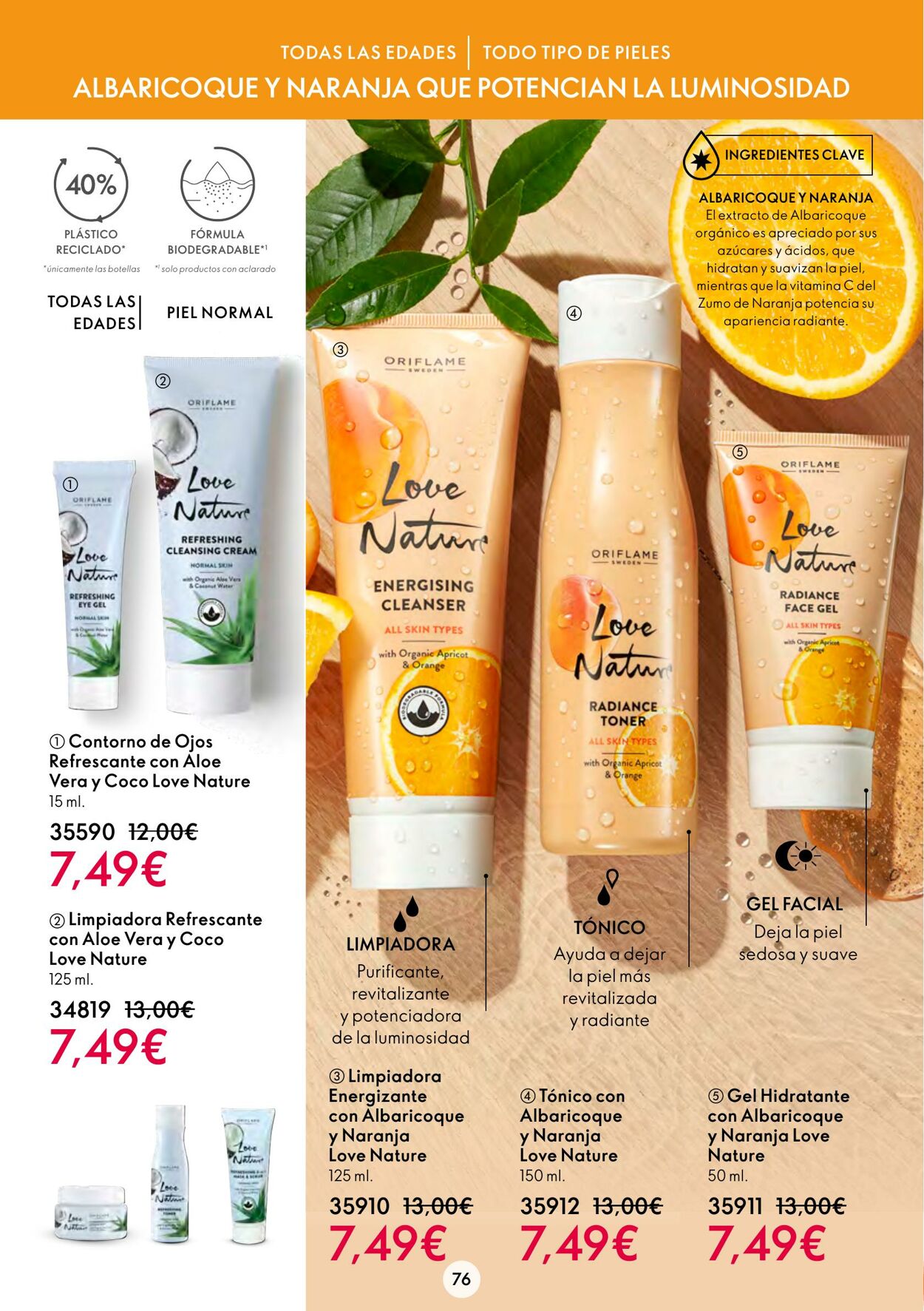 Folleto Oriflame 27.07.2022 - 08.08.2022