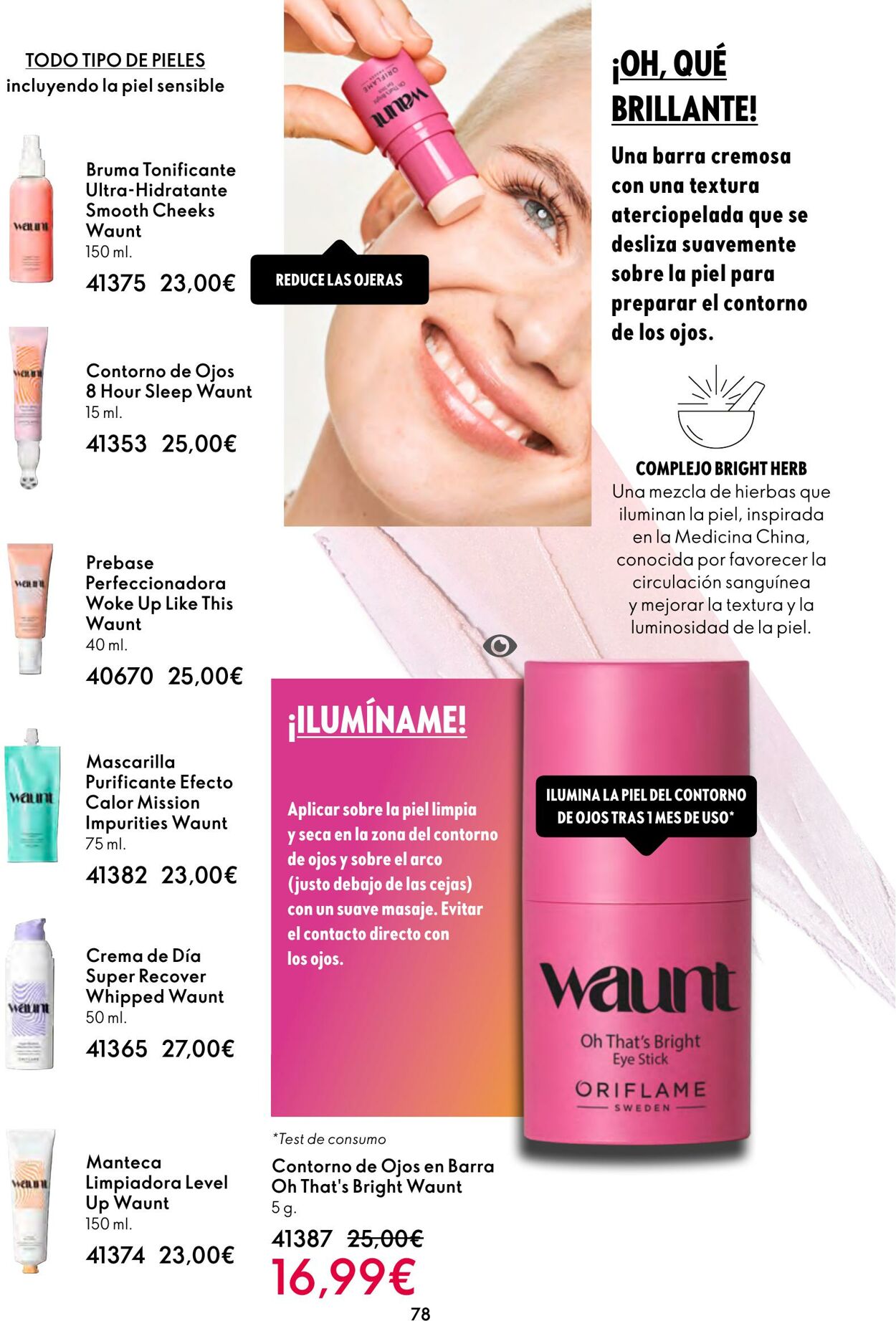 Folleto Oriflame 27.07.2022 - 08.08.2022