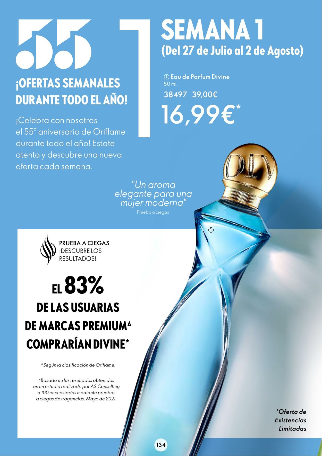 Folleto Oriflame 27.07.2022 - 08.08.2022