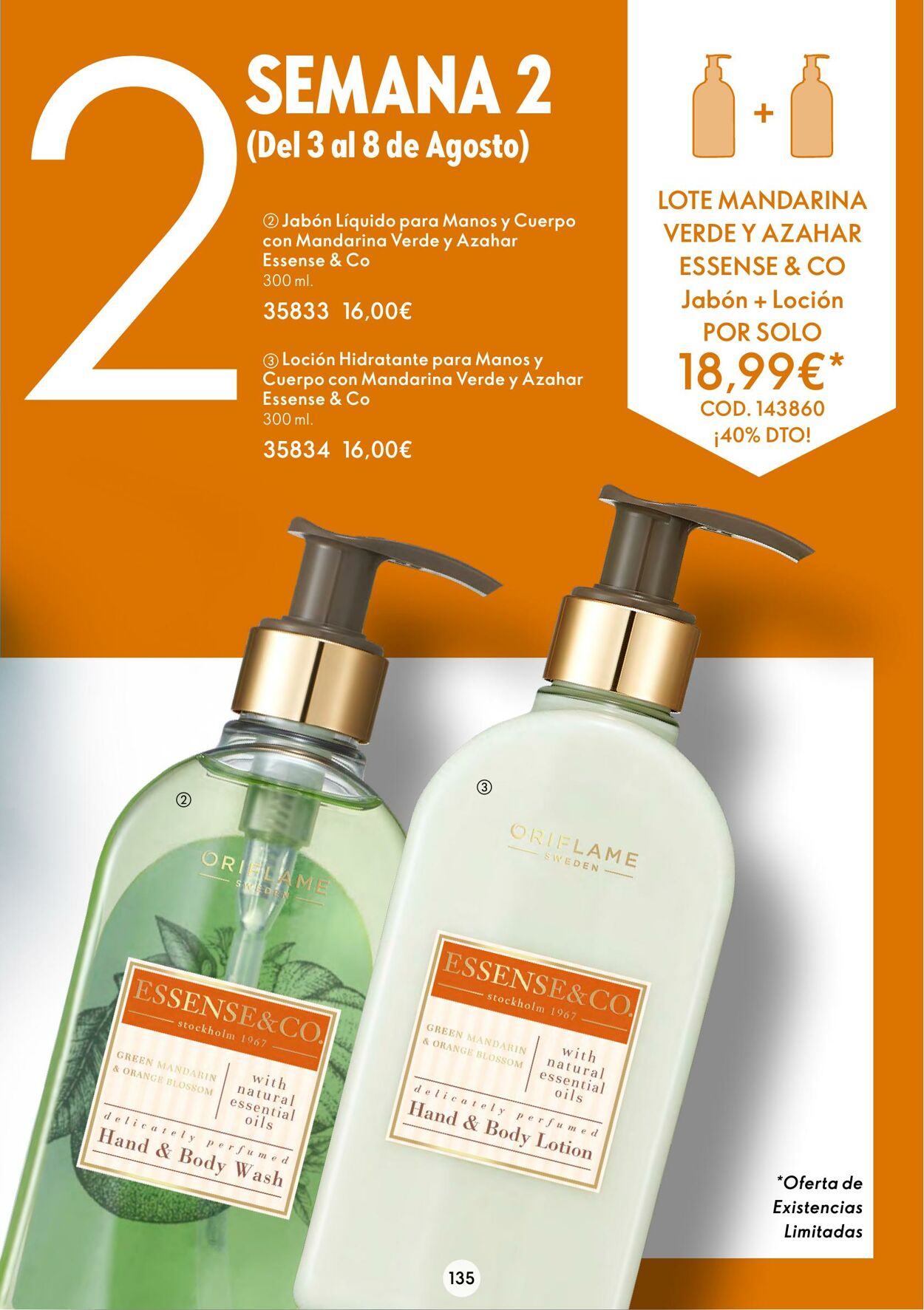 Folleto Oriflame 27.07.2022 - 08.08.2022