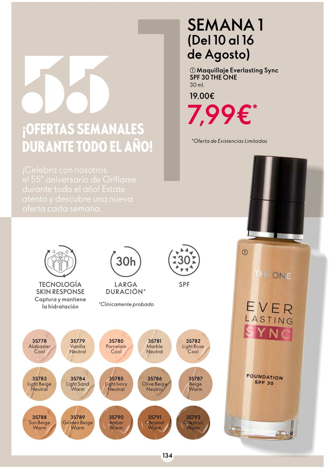 Folleto Oriflame 10.08.2022 - 29.08.2022