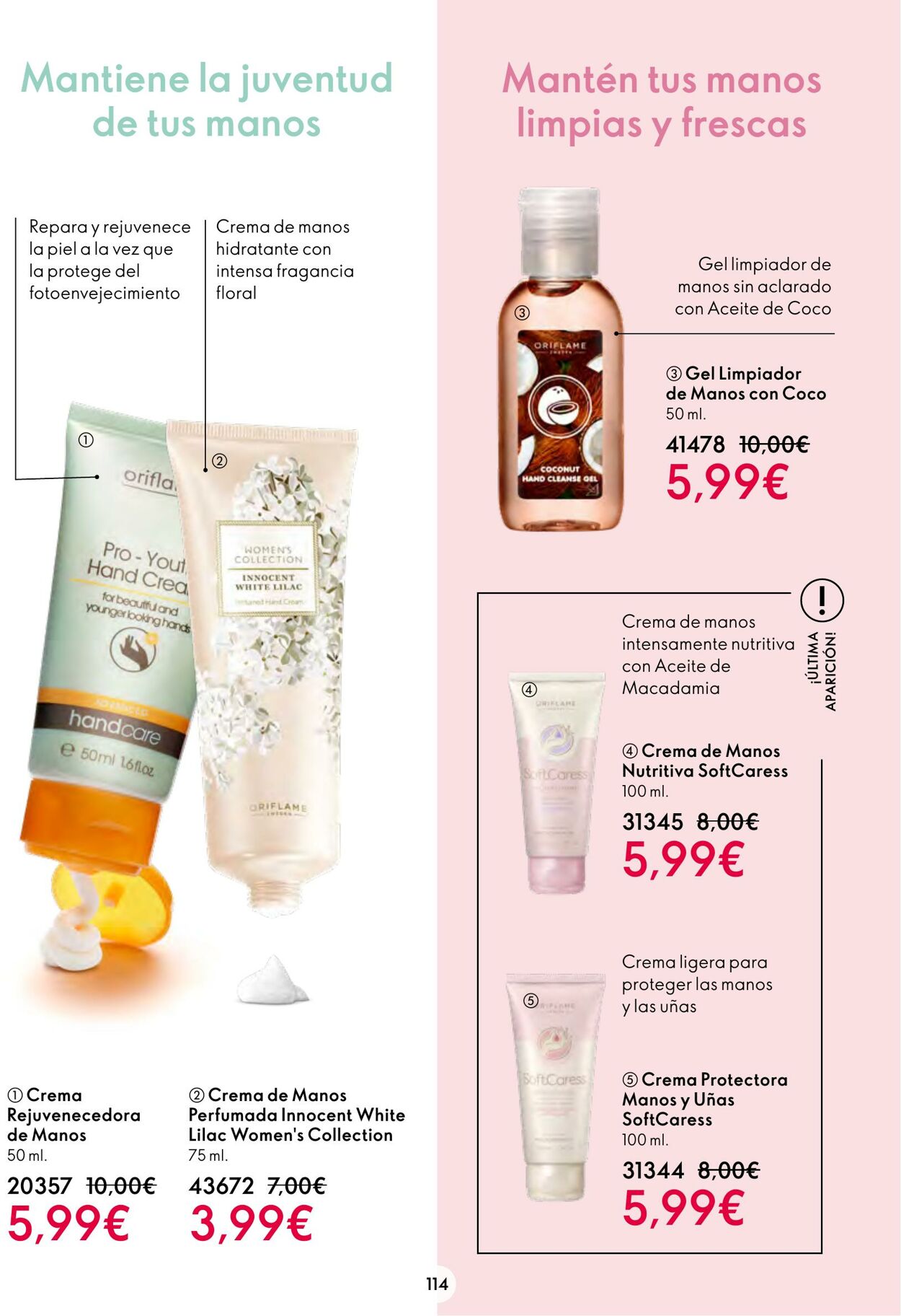 Folleto Oriflame 31.08.2022 - 19.09.2022