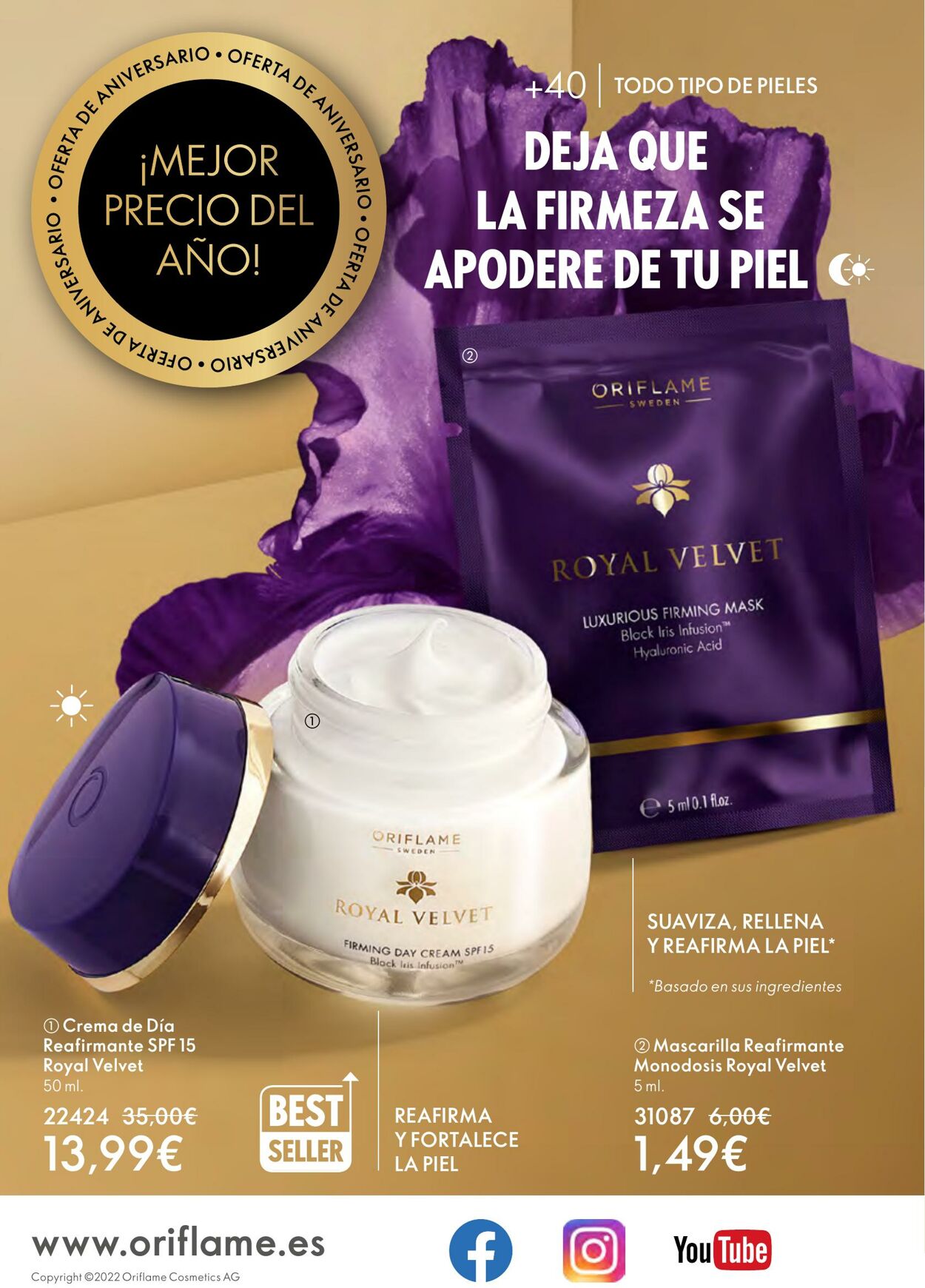 Folleto Oriflame 31.08.2022 - 19.09.2022