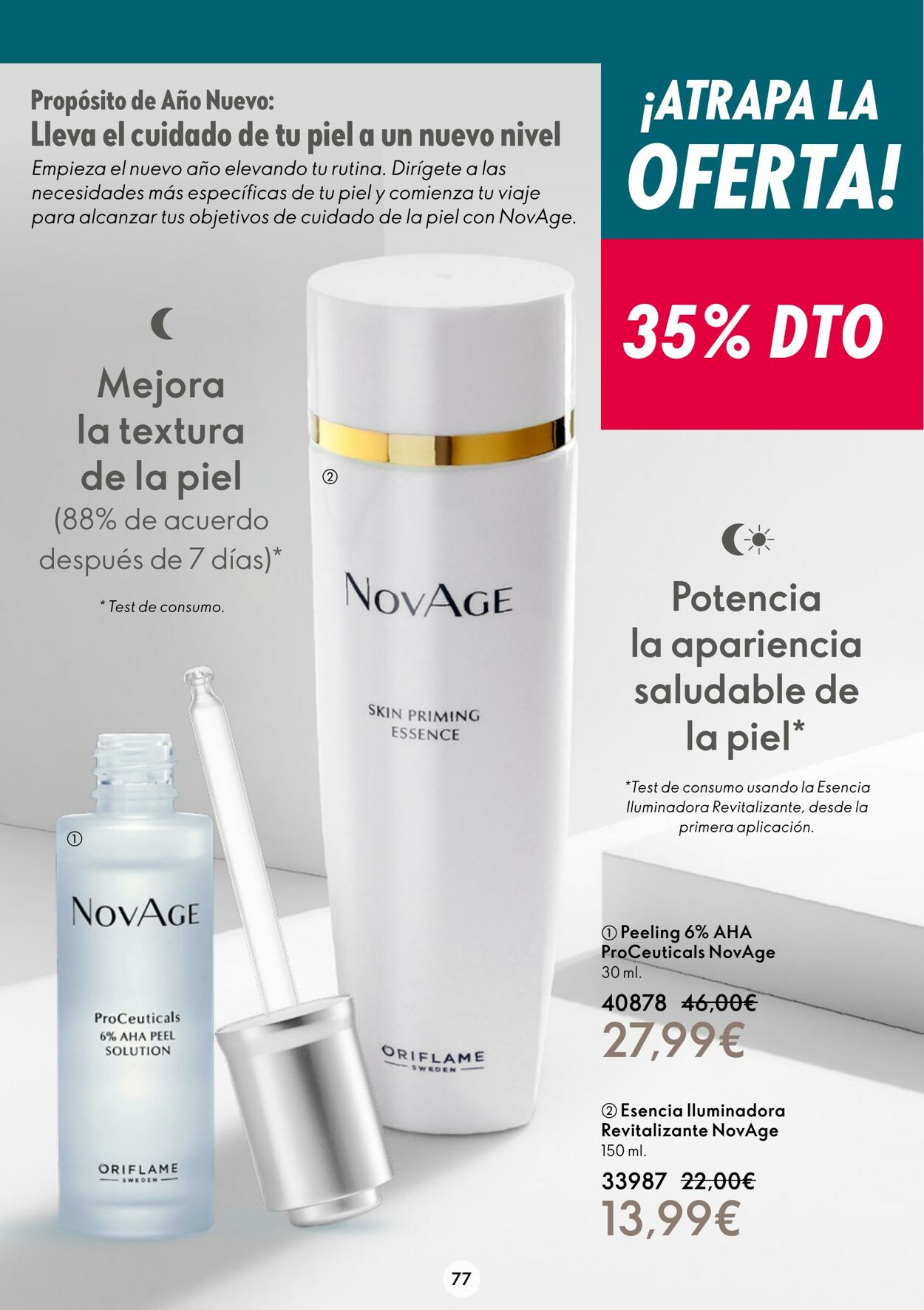 Folleto Oriflame 28.12.2022 - 16.01.2023