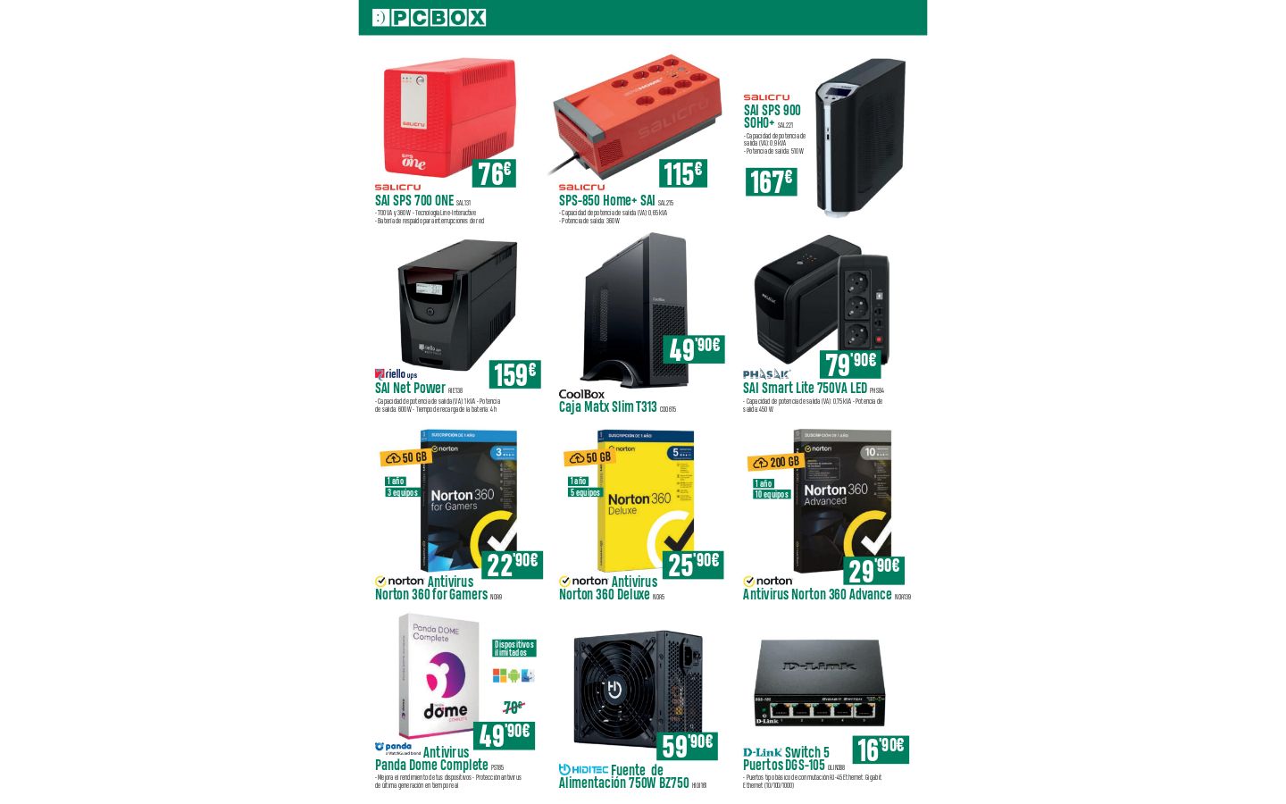 Folleto PC Box 01.01.2026 - 10.01.2026