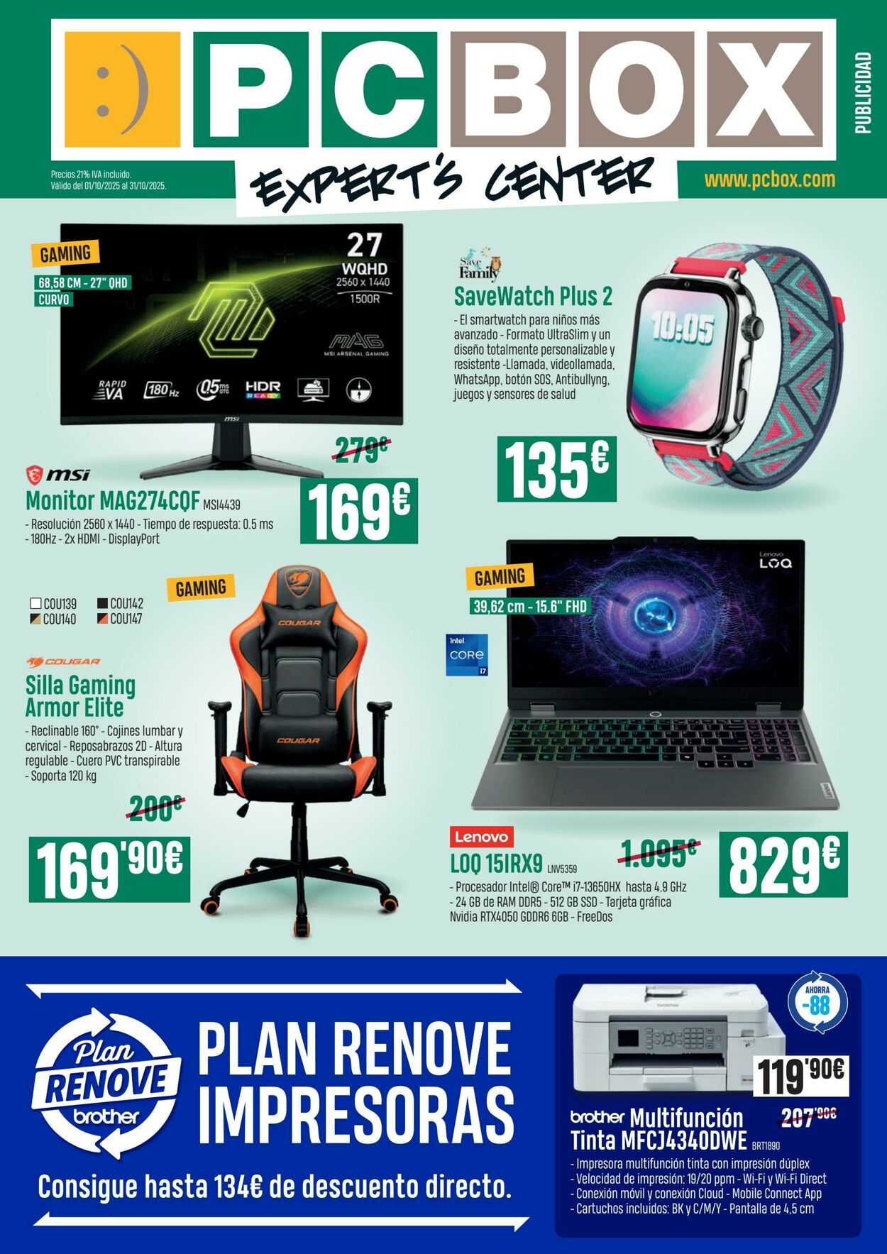 Folleto PC Box 30.09.2025 - 30.10.2025