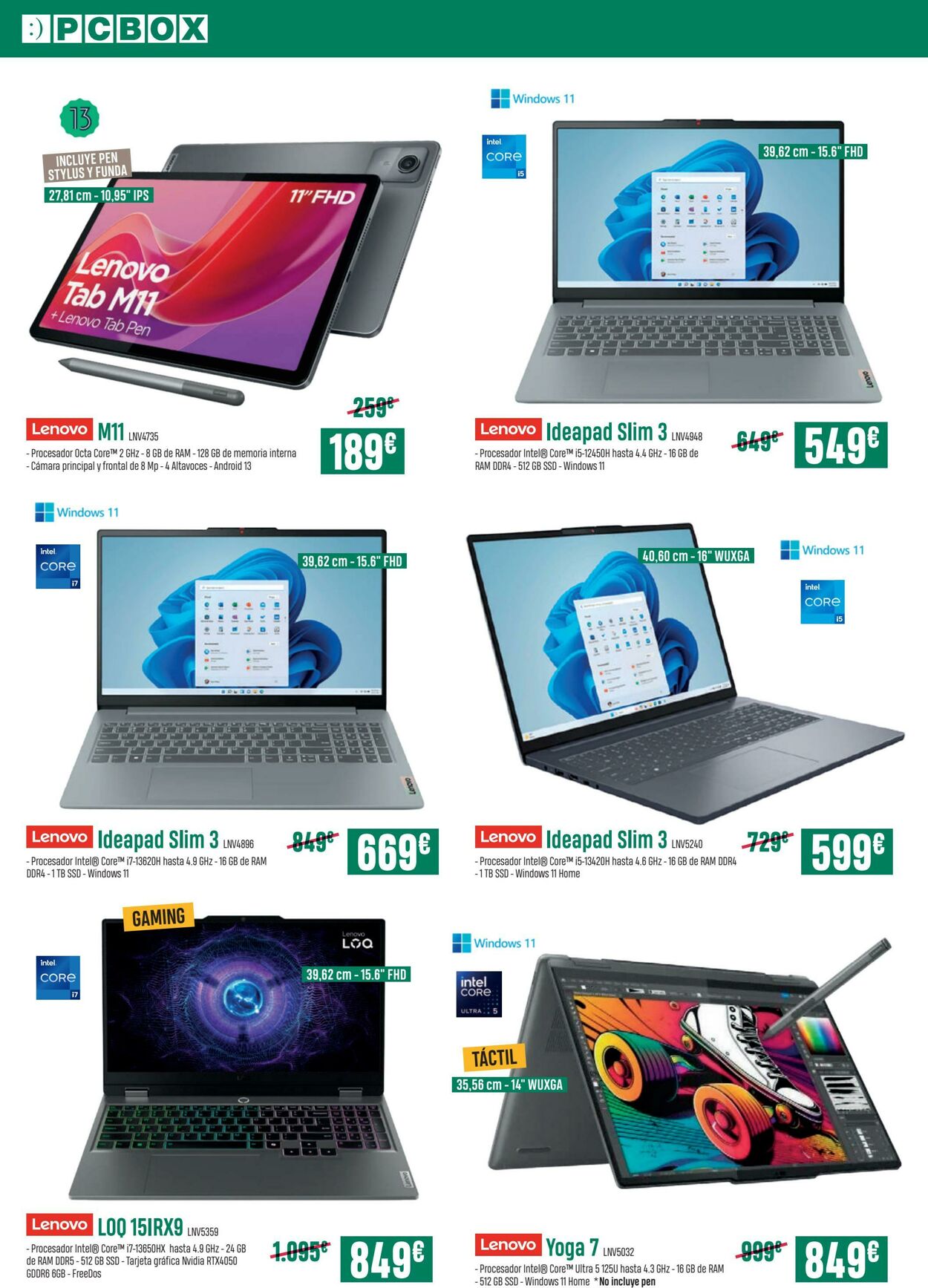 Folleto PC Box 27.08.2025 - 27.09.2025