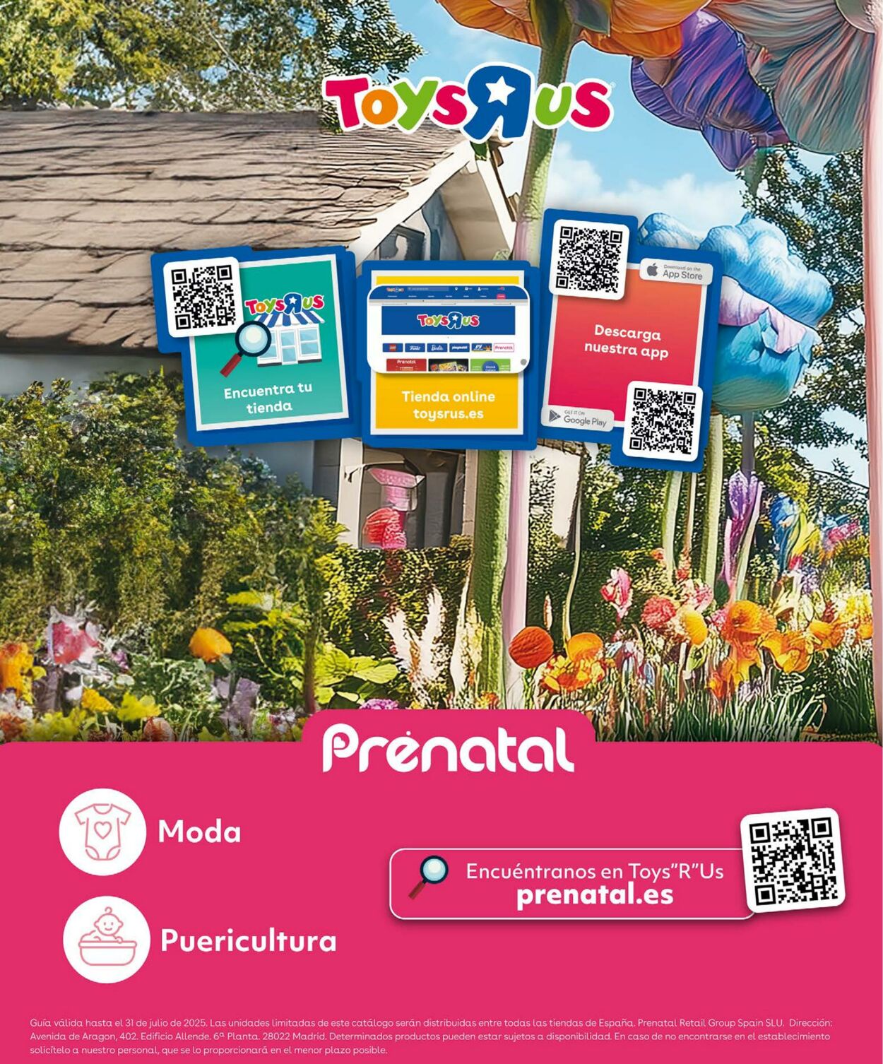 Folleto ToysRUs 01.04.2025 - 31.07.2025