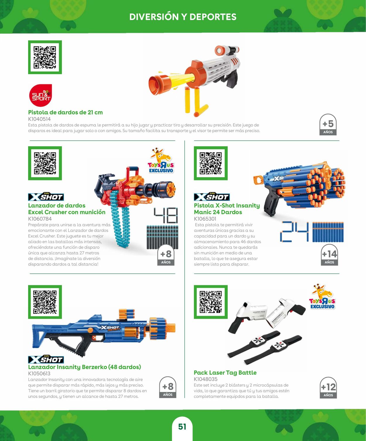 Folleto ToysRUs 01.04.2025 - 31.07.2025