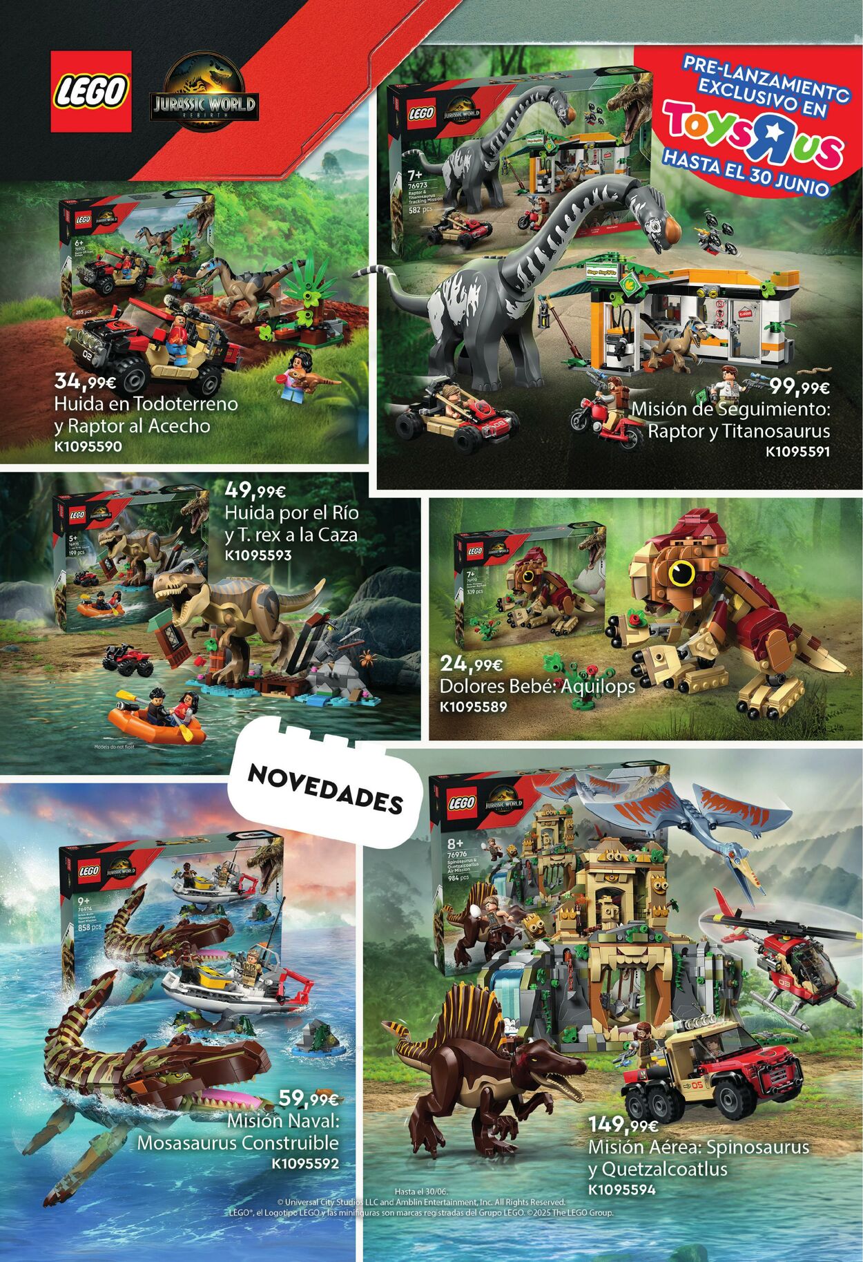 Folleto ToysRUs 02.06.2025 - 30.06.2025