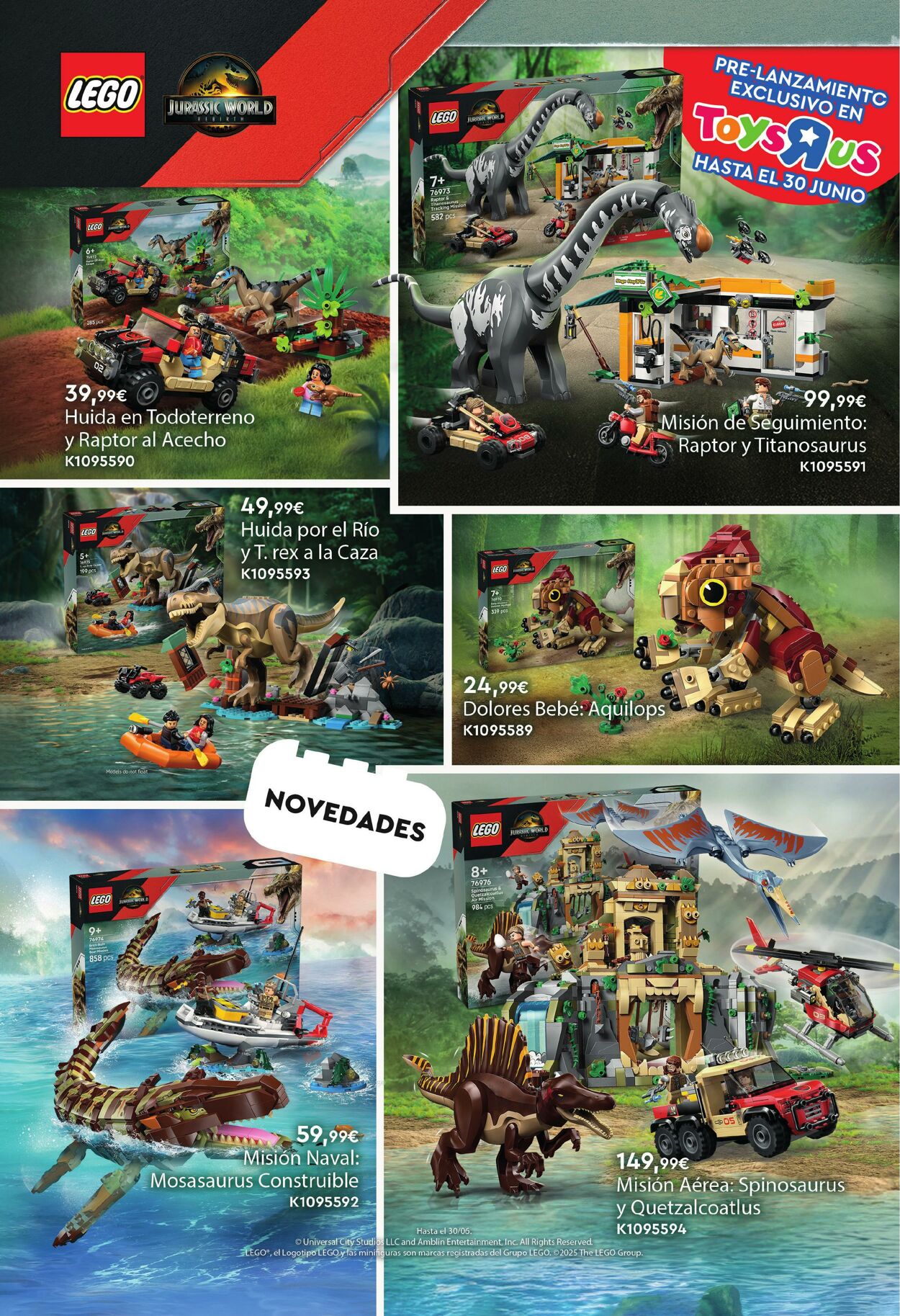 Folleto ToysRUs 02.06.2025 - 30.06.2025