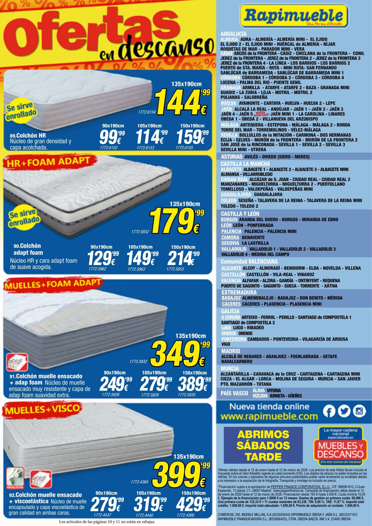 Folleto Rapimueble 02.02.2026 - 08.02.2026