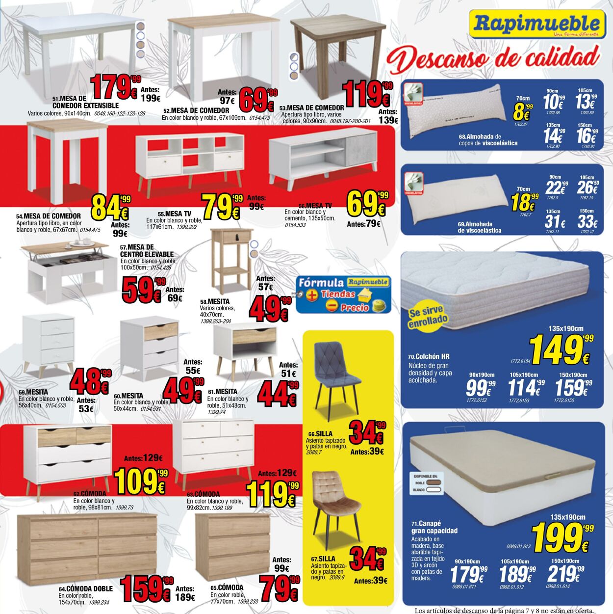 Folleto Rapimueble 09.03.2026 - 15.03.2026