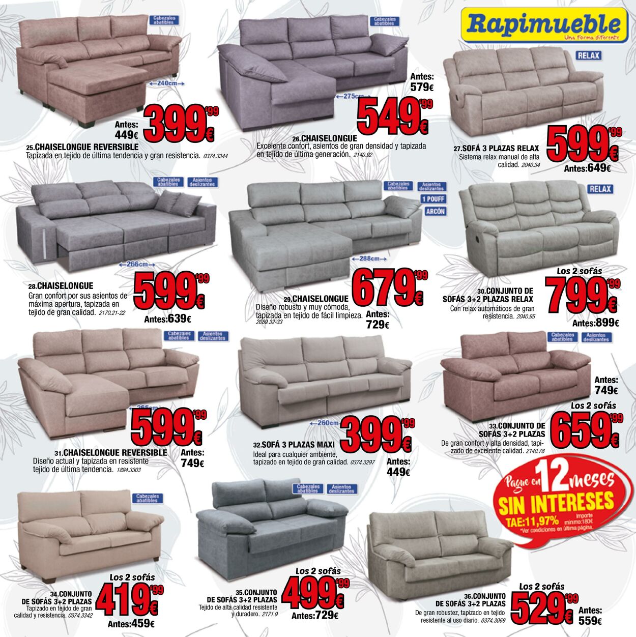 Folleto Rapimueble 09.03.2026 - 15.03.2026