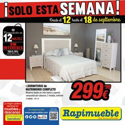 Folleto Rapimueble 12.09.2022 - 18.09.2022